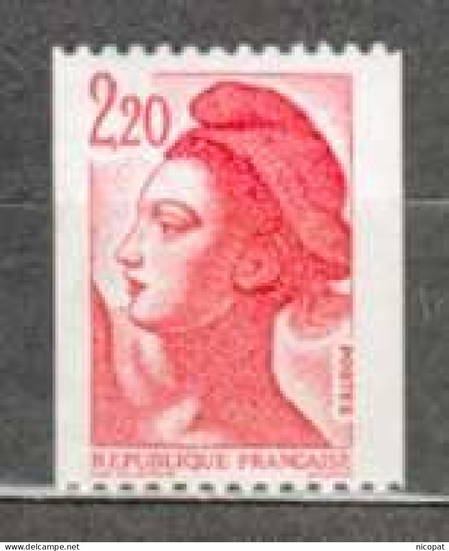FRANCE MNH ** 2379 E ; 2379e ; Sans Bande De Phosphore Liberté De Delacroix - Neufs
