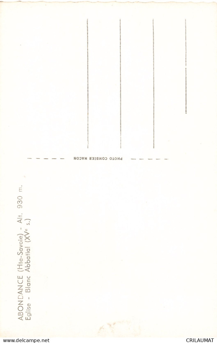 74-ABONDANCE-N°T5276-A/0035 - Abondance