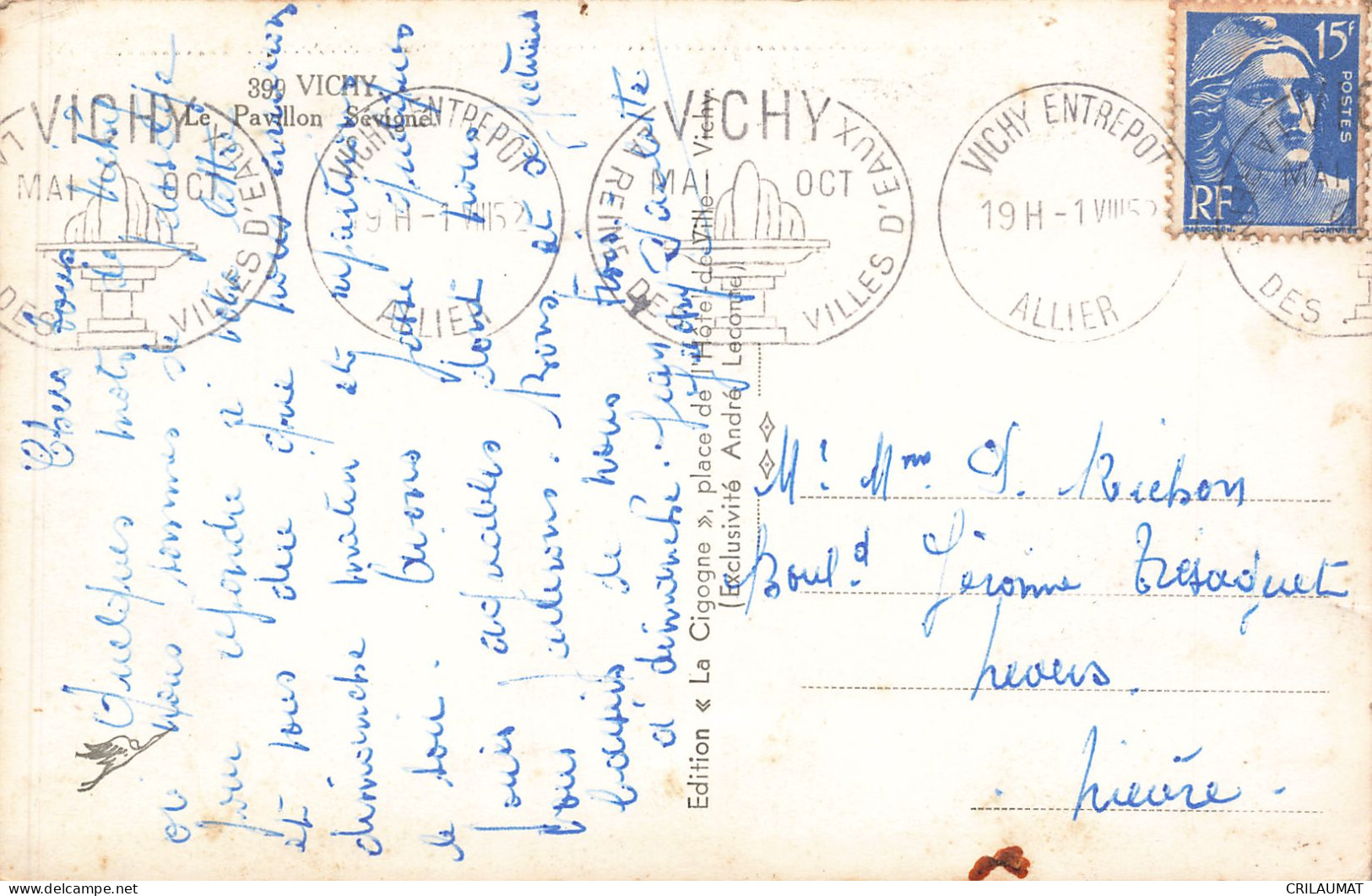 03-VICHY-N°T5275-H/0273 - Vichy