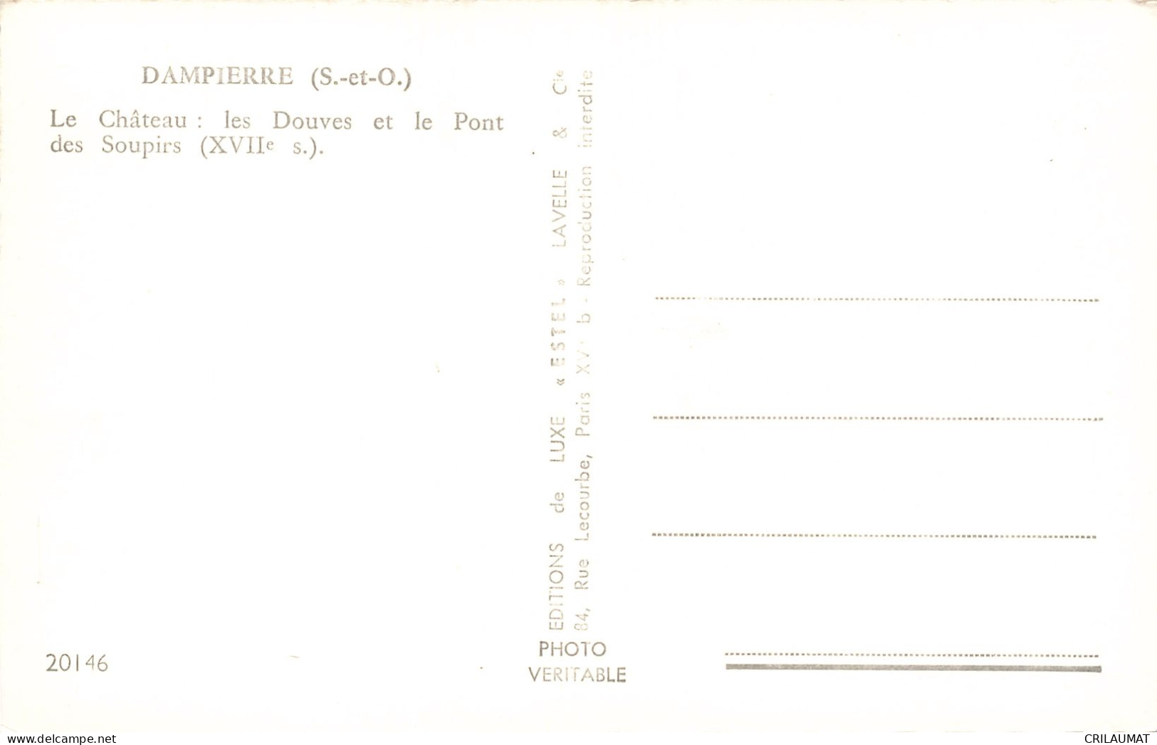 28-DAMPIERRE-N°T5275-H/0249 - Altri & Non Classificati