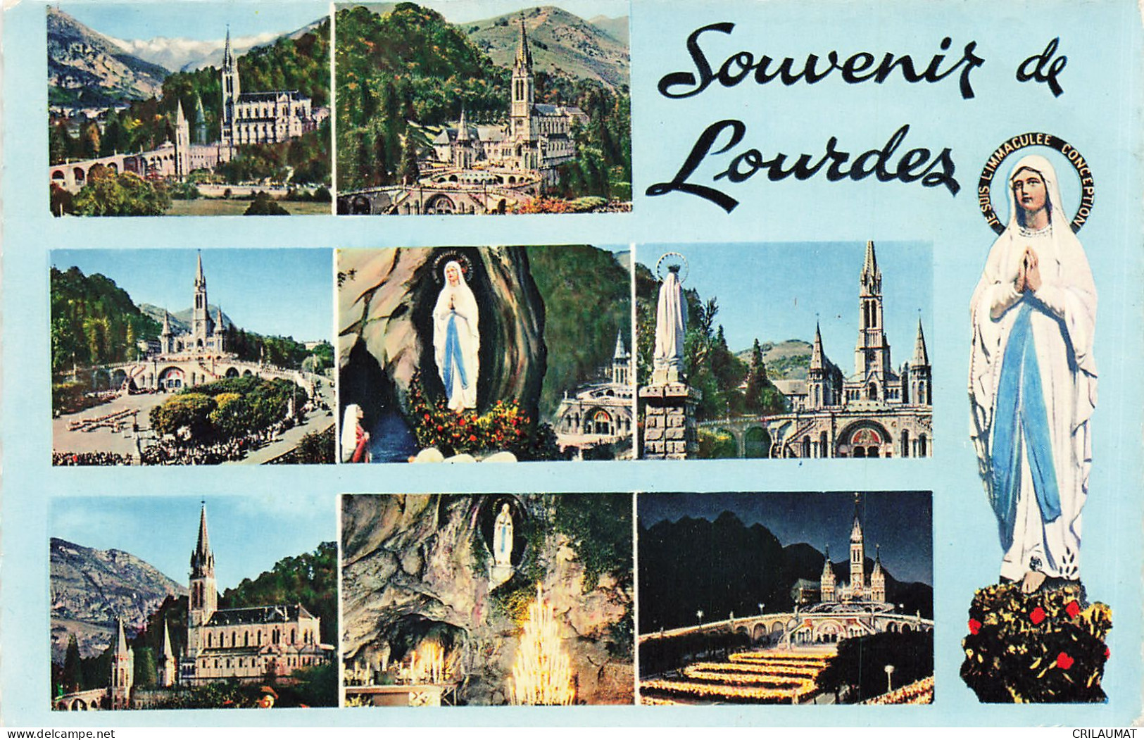 65-LOURDES-N°T5275-H/0209 - Lourdes