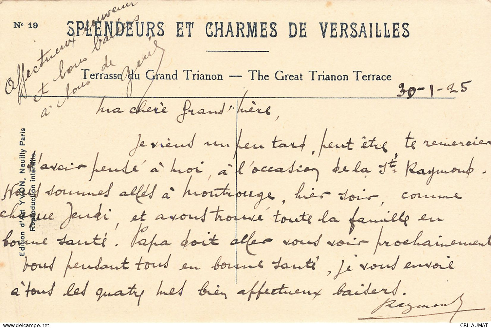 78-VERSAILLES LE GRAND TRIANON-N°T5275-H/0183 - Versailles (Schloß)