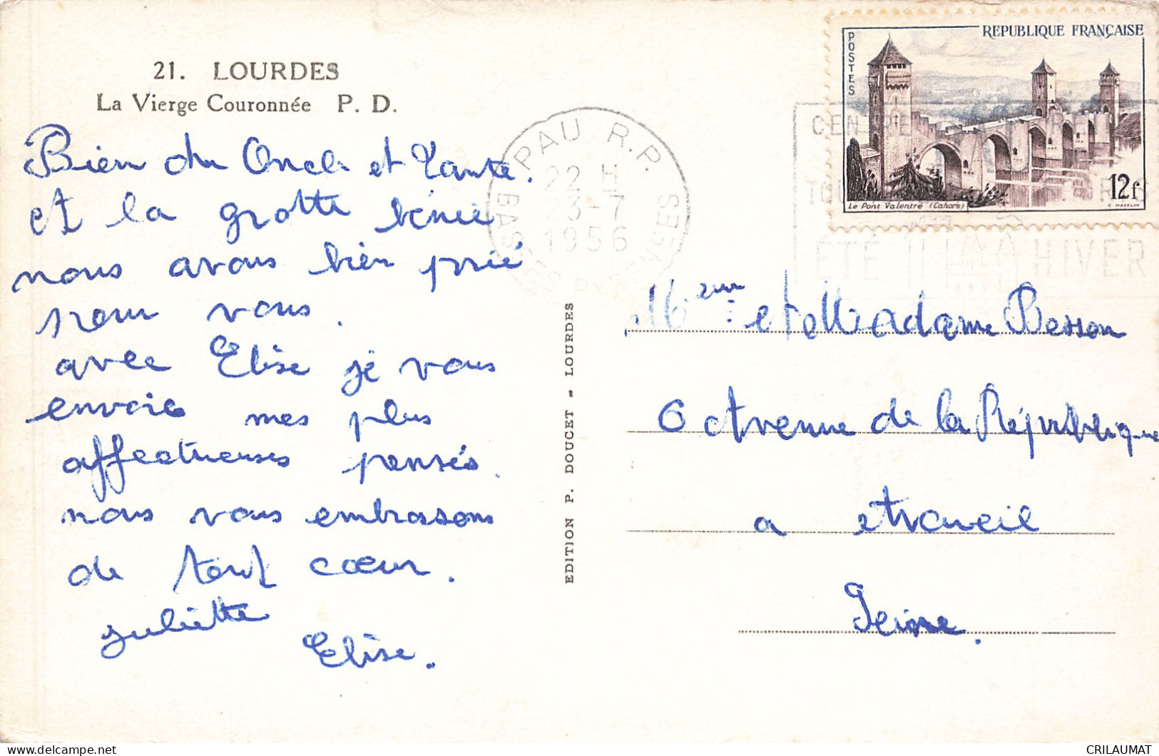 65-LOURDES-N°T5275-H/0195 - Lourdes