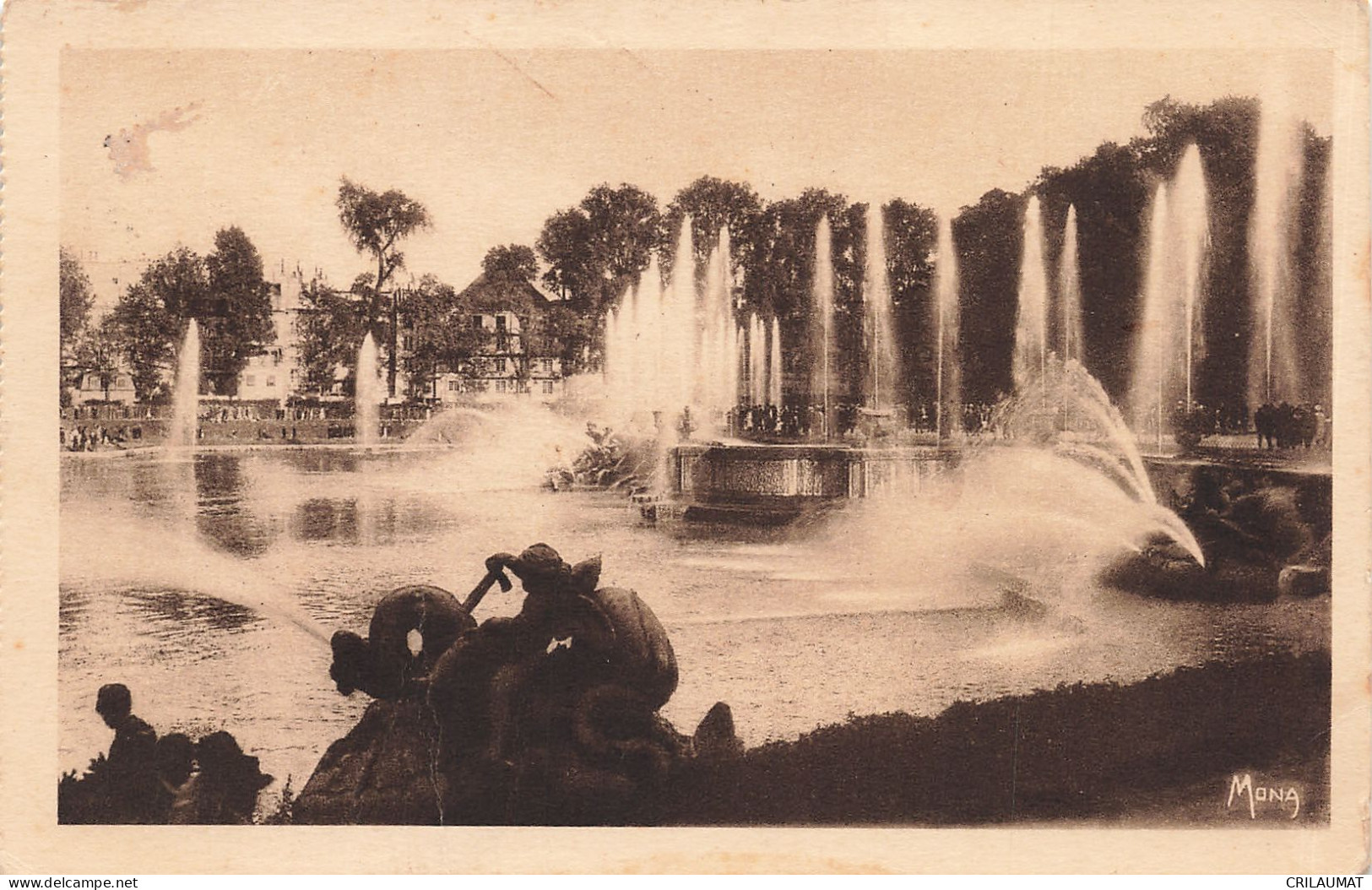 78-VERSAILLES LE PARC BASSIN DE NEPTUNE-N°T5275-H/0153 - Versailles (Kasteel)