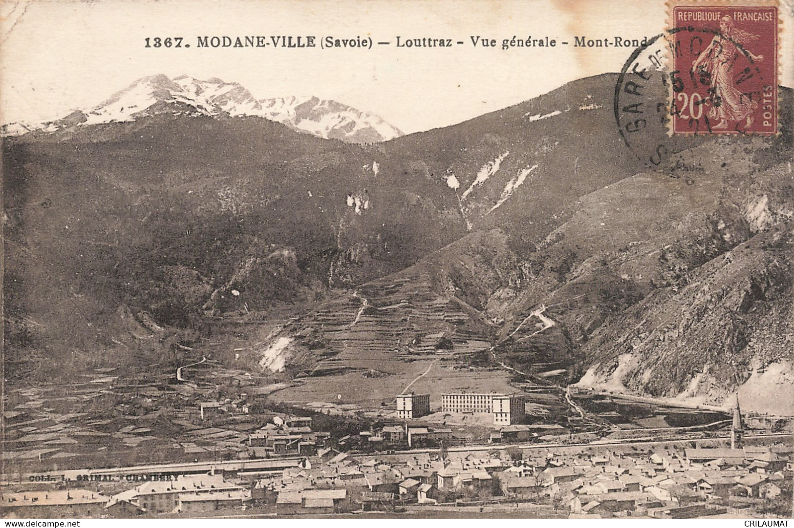 73-MODANE VILLE-N°T5275-H/0065 - Modane