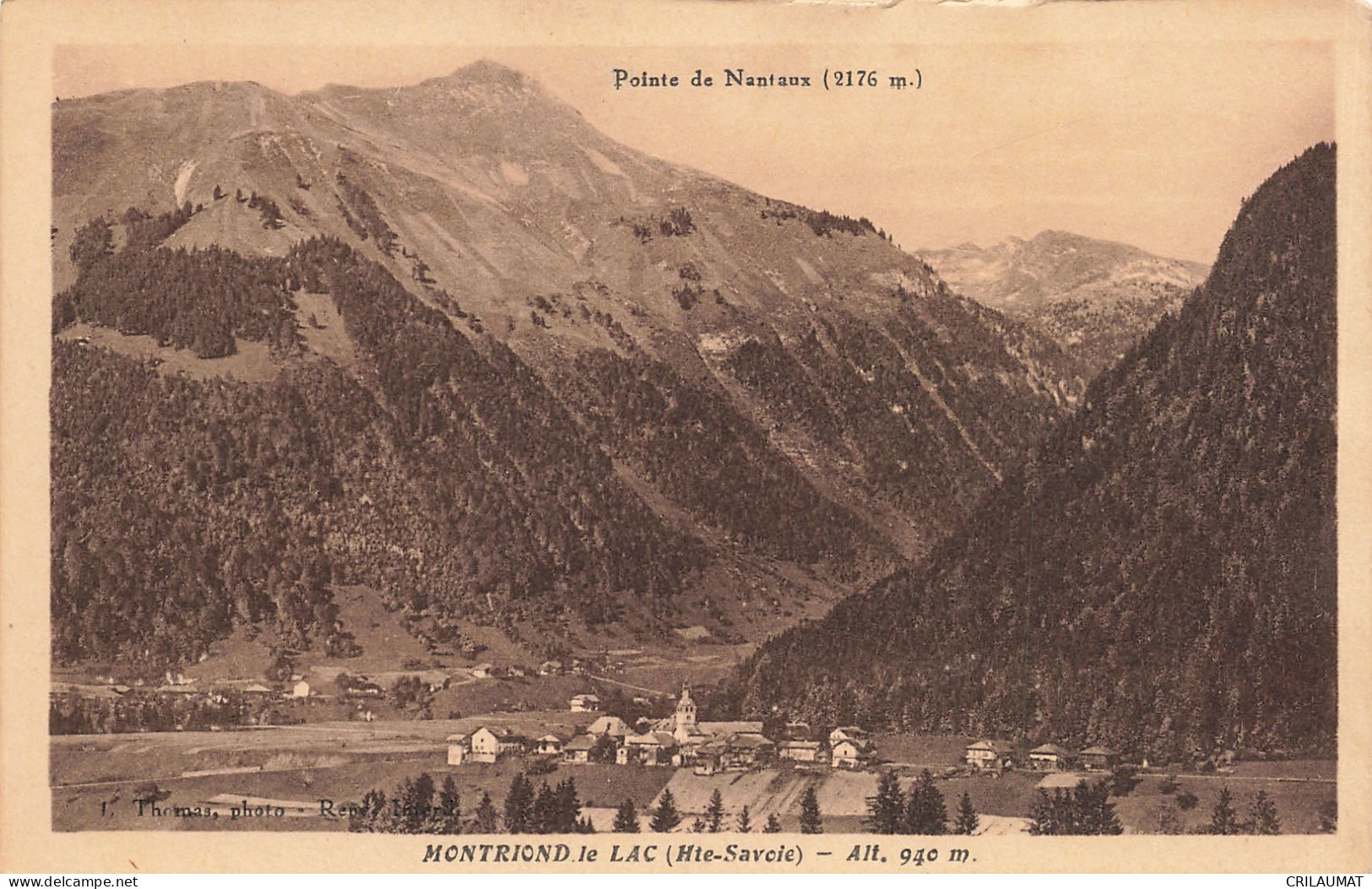 74-MONTRIOND LE LAC-N°T5275-H/0063 - Otros & Sin Clasificación