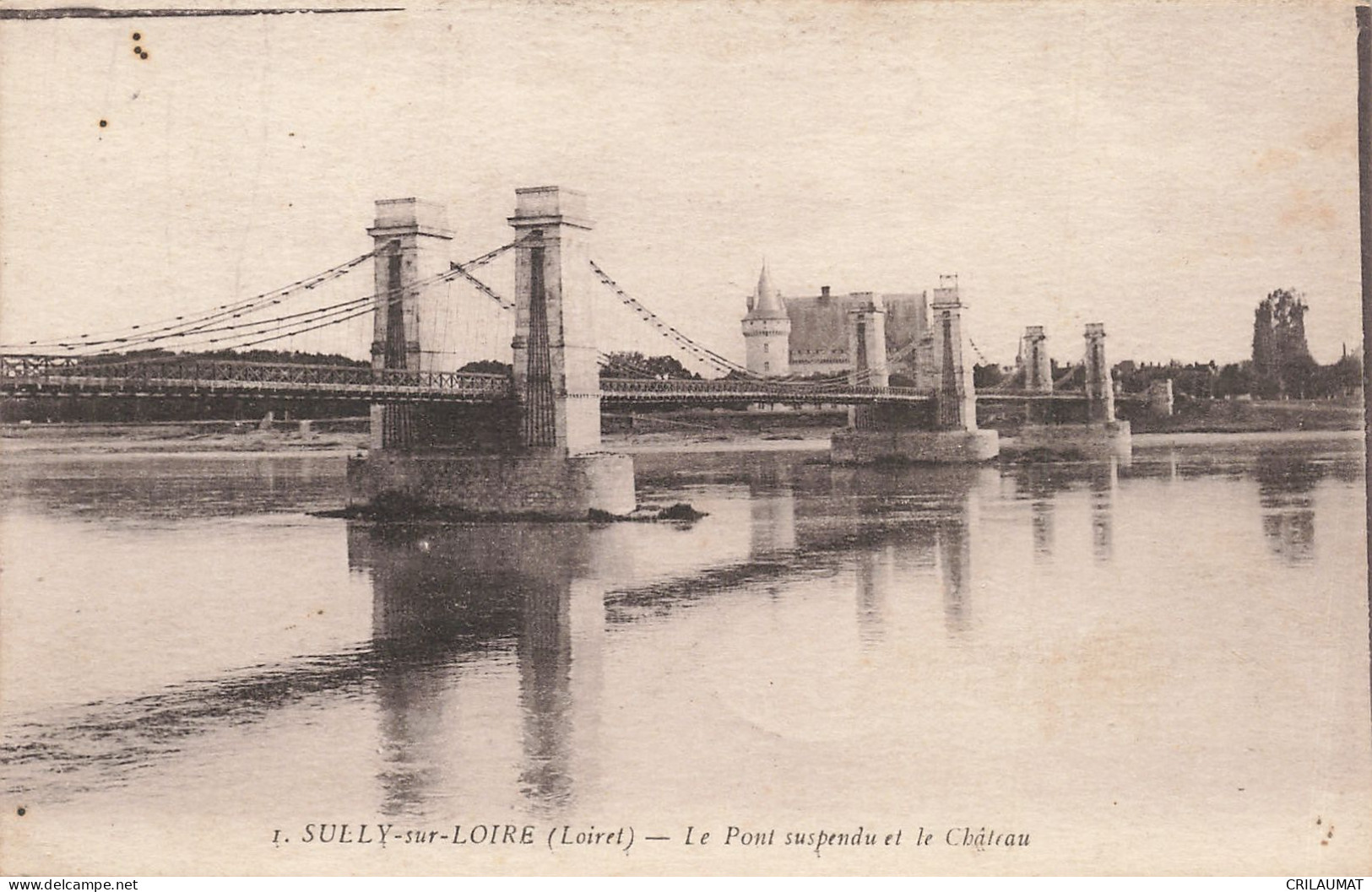 45-SULLY SUR LOIRE-N°T5275-H/0053 - Sully Sur Loire