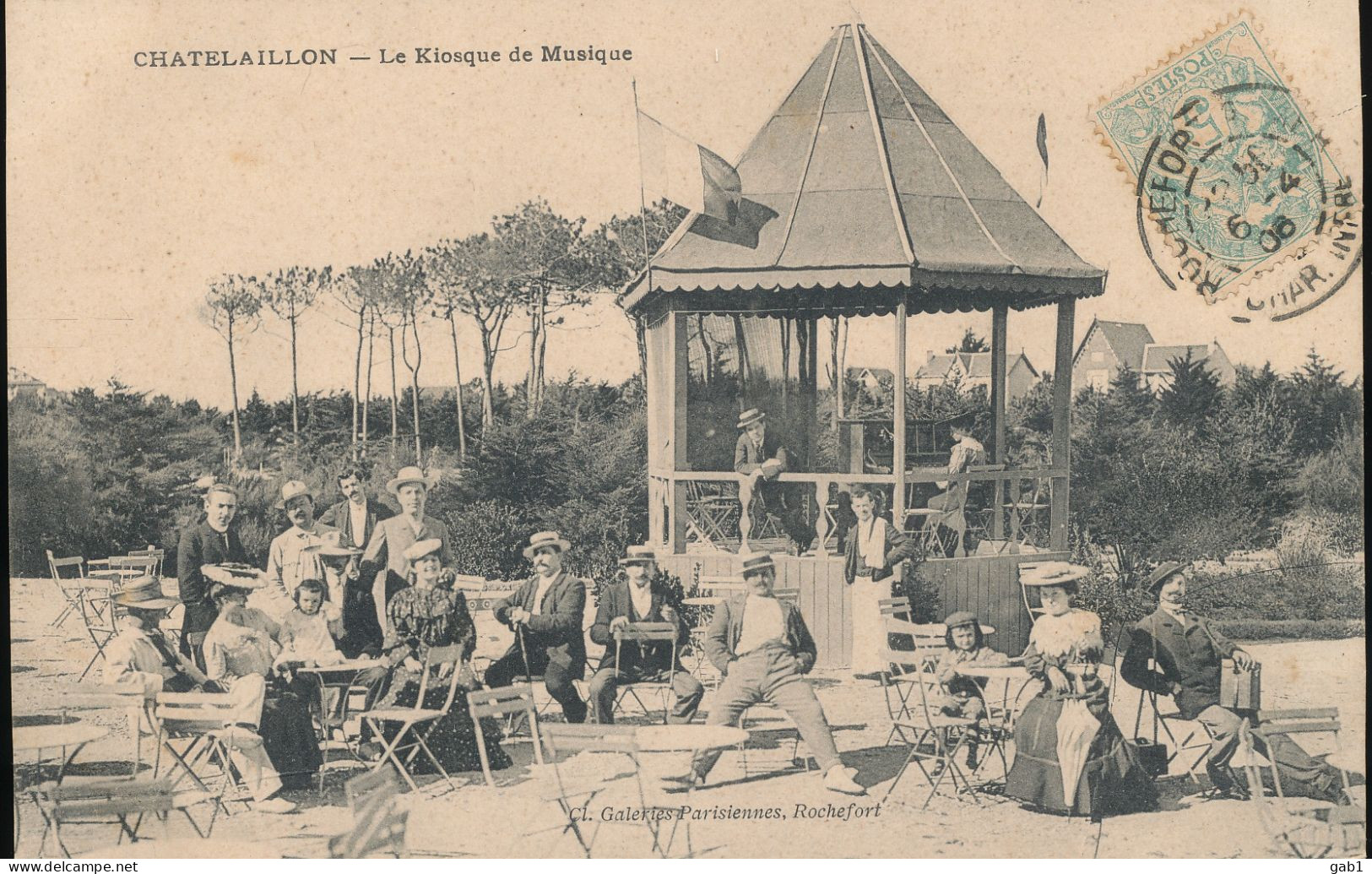 17 --- Chatelaillon --- Le Kiosque A Musique - Châtelaillon-Plage