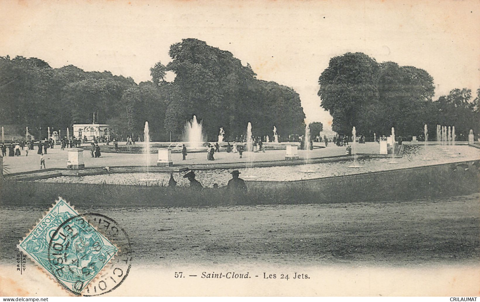 92-SAINT CLOUD LE PARC -N°T5276-D/0197 - Saint Cloud