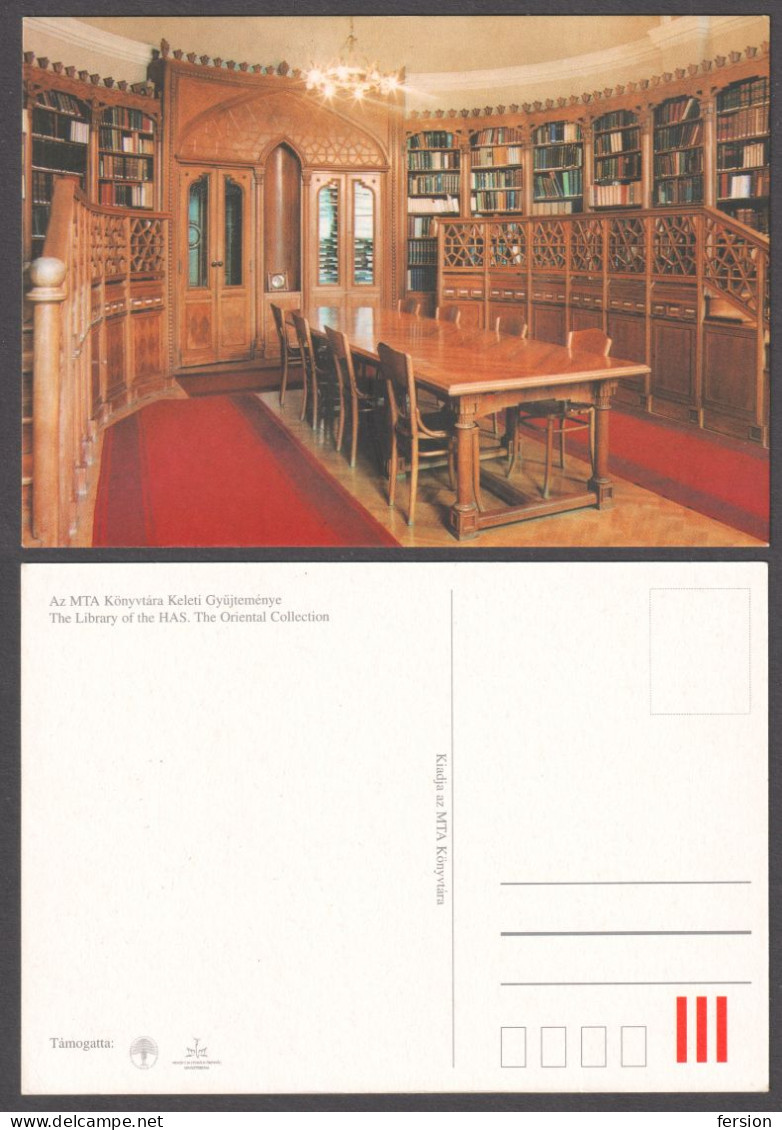 MTA Oriental East LIBRARY Academy Of SCIENCE HAS HUNGARY Postcard BOOK Codex 2000 - Philosophy