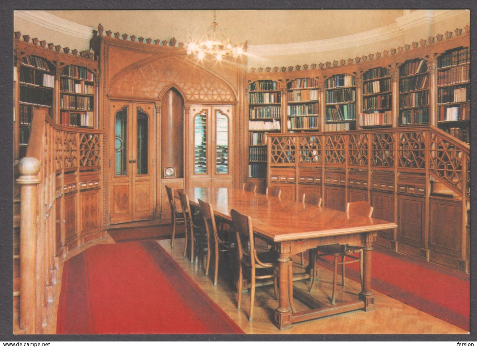 MTA Oriental East LIBRARY Academy Of SCIENCE HAS HUNGARY Postcard BOOK Codex 2000 - Philosophy