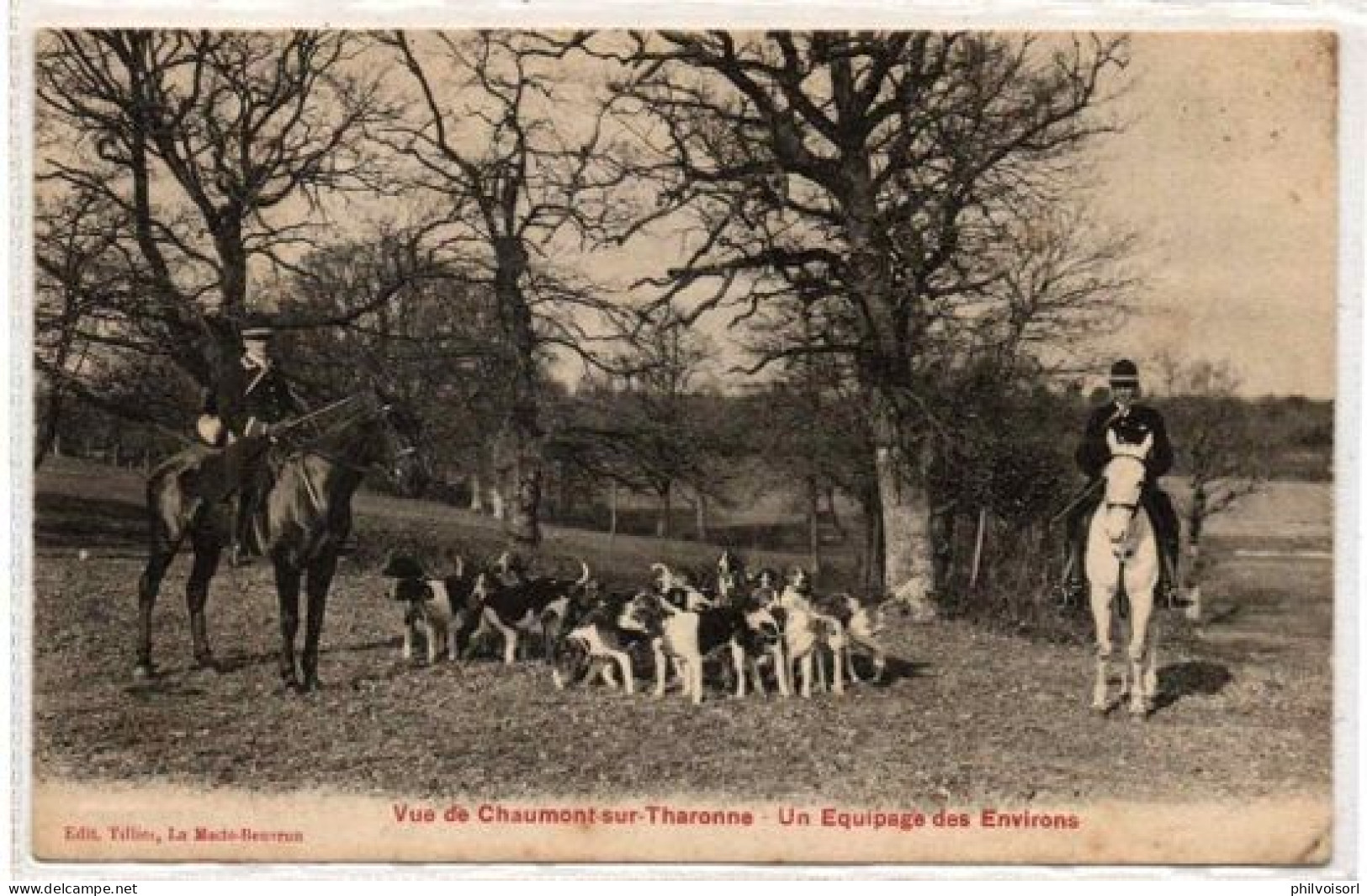 CHAUMONT SUR THARONNE EQUIPAGE DES ENVIRONS ANIMEE - Autres & Non Classés