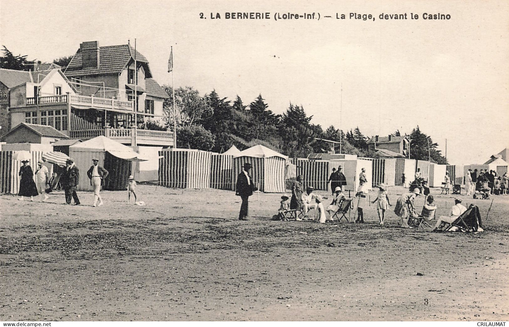 44-LA BERNERIE LA PLAGE-N°T5276-G/0011 - La Bernerie-en-Retz