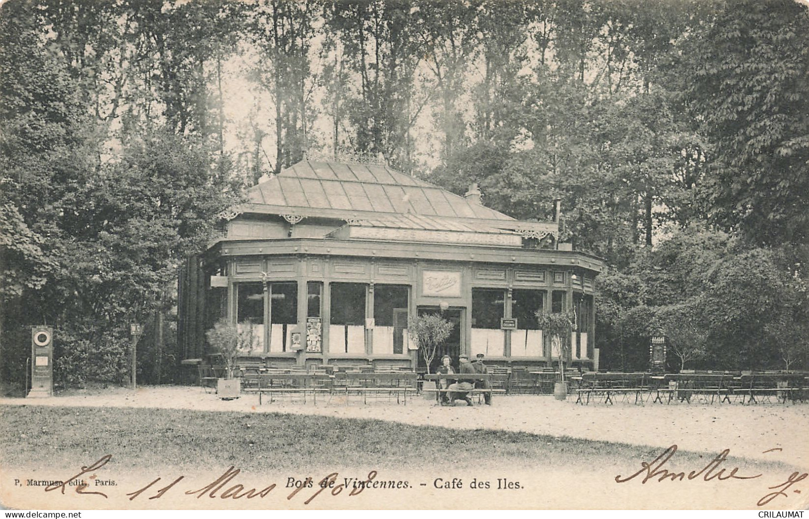 94-BOIS DE VINCENNES CAFE DES ILES-N°T5276-F/0171 - Otros & Sin Clasificación