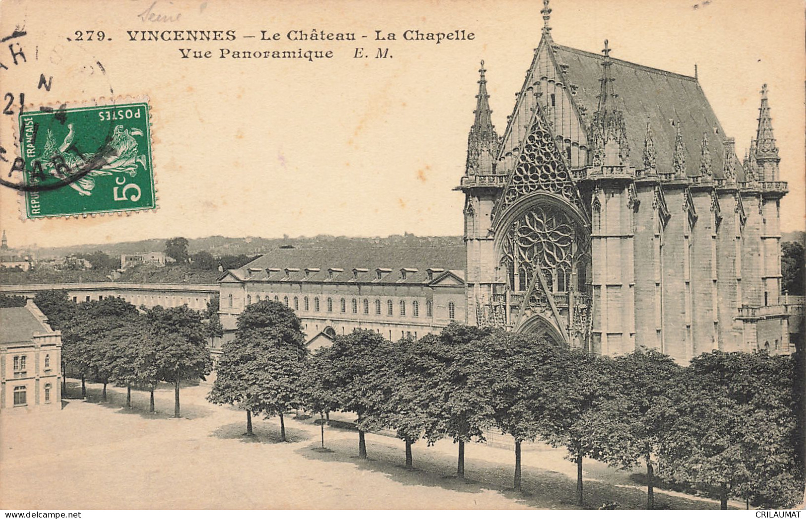 94-VINCENNES LE CHÂTEAU-N°T5276-F/0175 - Vincennes