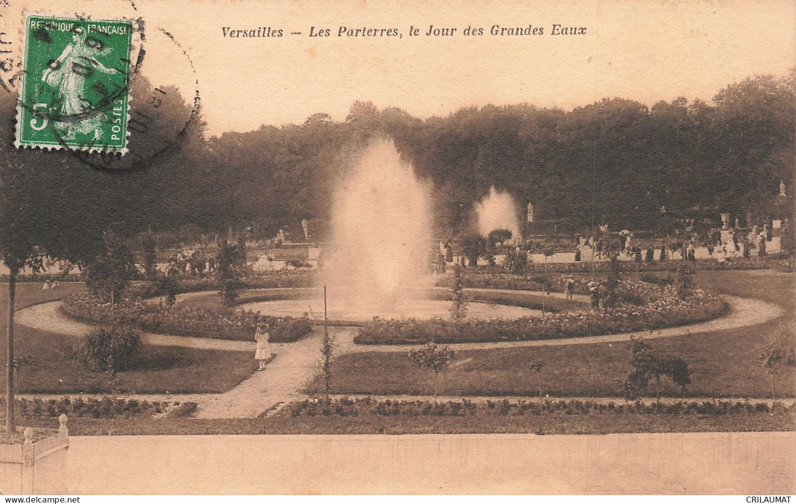 78-VERSAILLES LE PARC-N°T5276-F/0091 - Versailles (Château)