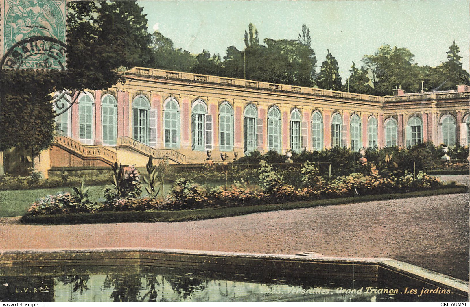 78-VERSAILLES LES JARDINS DU GRAND TRIANON-N°T5276-F/0077 - Versailles (Kasteel)