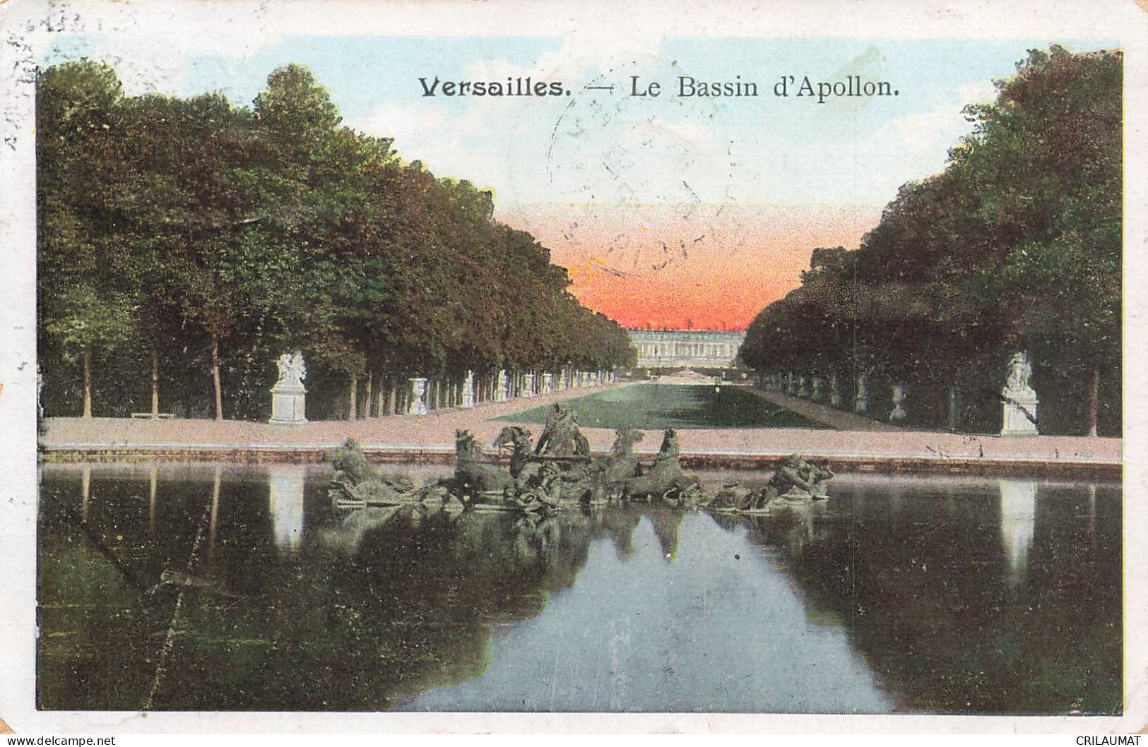 78-VERSAILLES LE PARC BASSIN D APOLLON-N°T5276-F/0087 - Versailles (Kasteel)