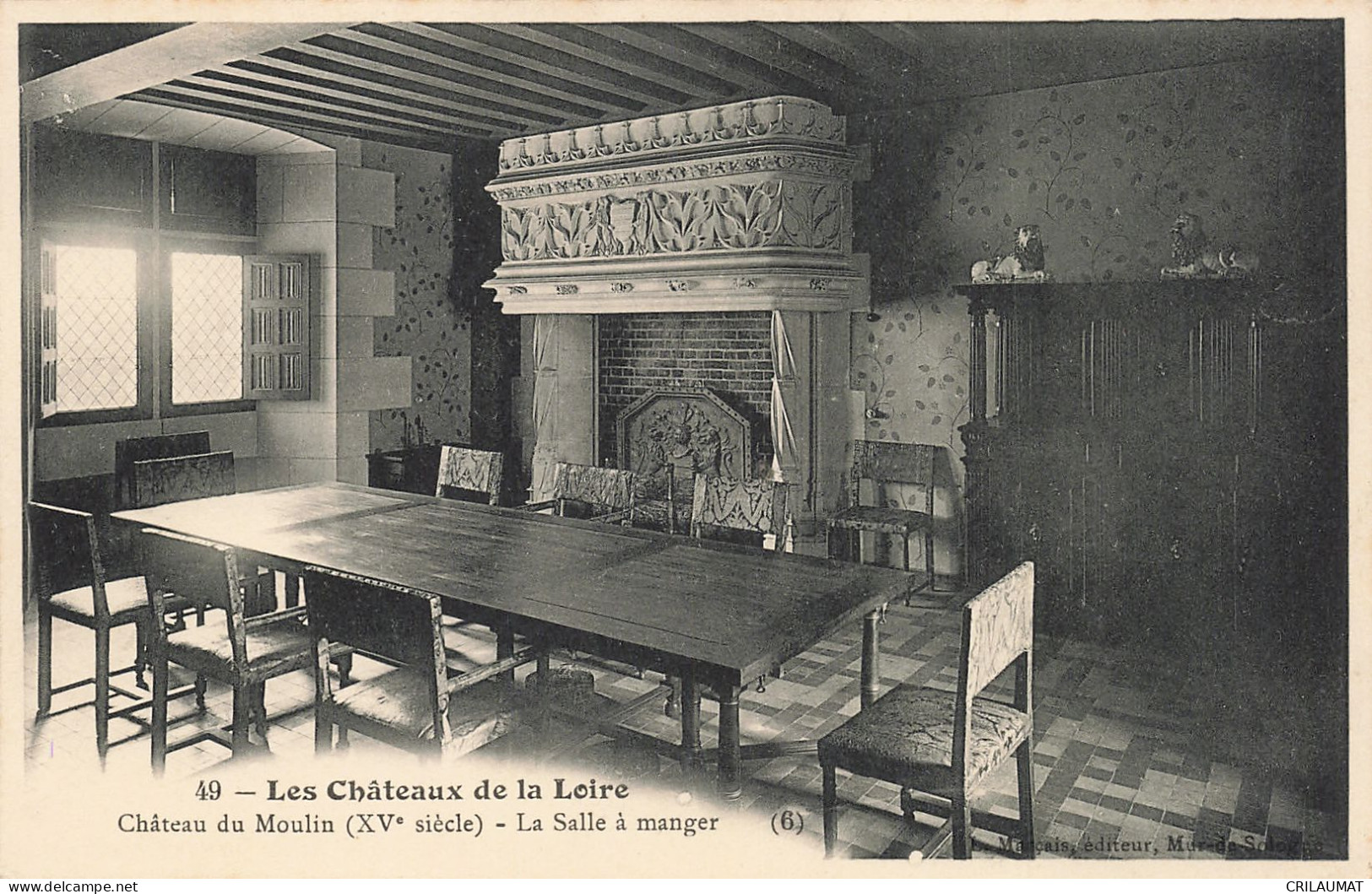 41-LES CHATEAUX DE LA LOIRE CHÂTEAU DU MOULIN-N°T5276-D/0367 - Sonstige & Ohne Zuordnung