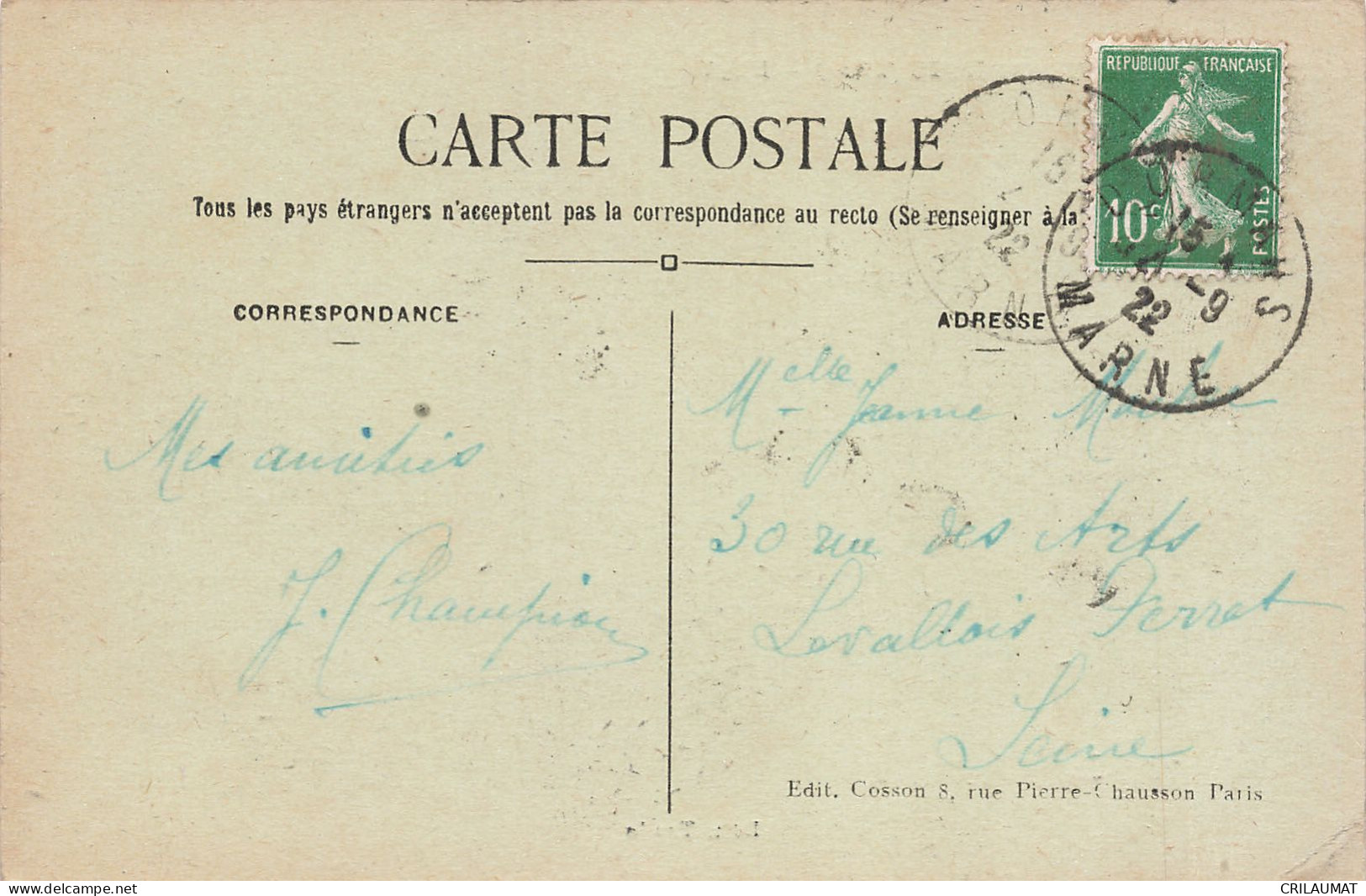 02-COULONGES EN TARDENOIS-N°T5276-H/0189 - Other & Unclassified