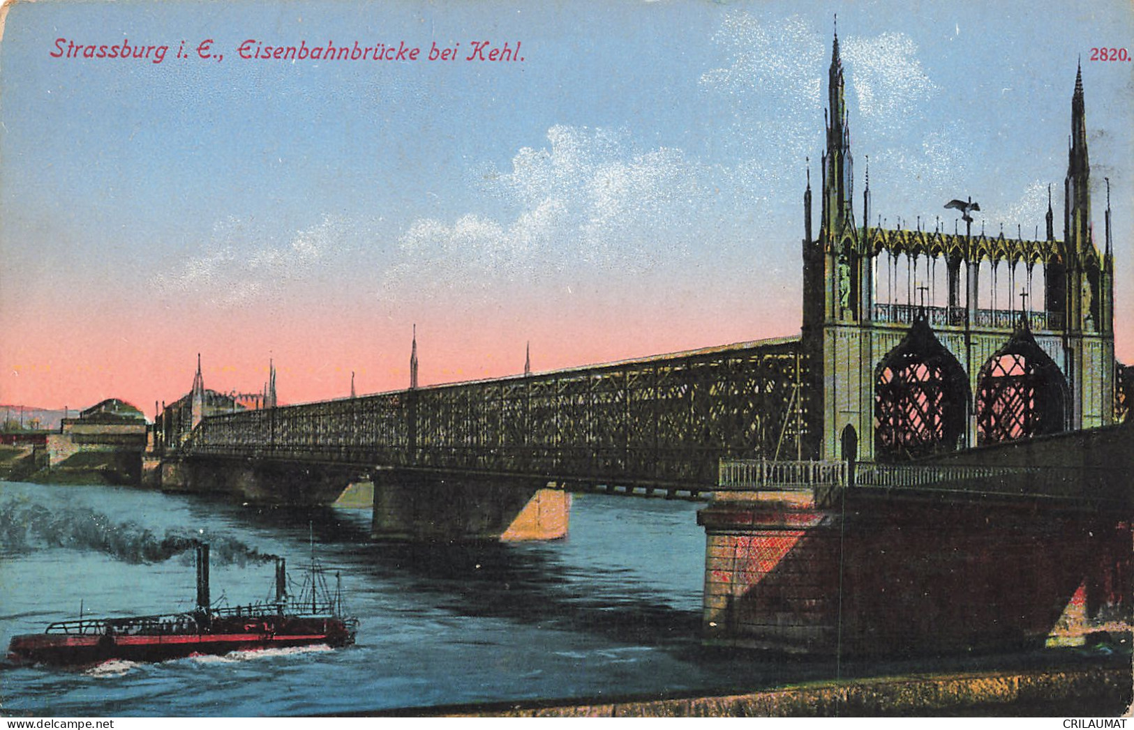 67-STRASBOURG-N°T5276-H/0177 - Straatsburg