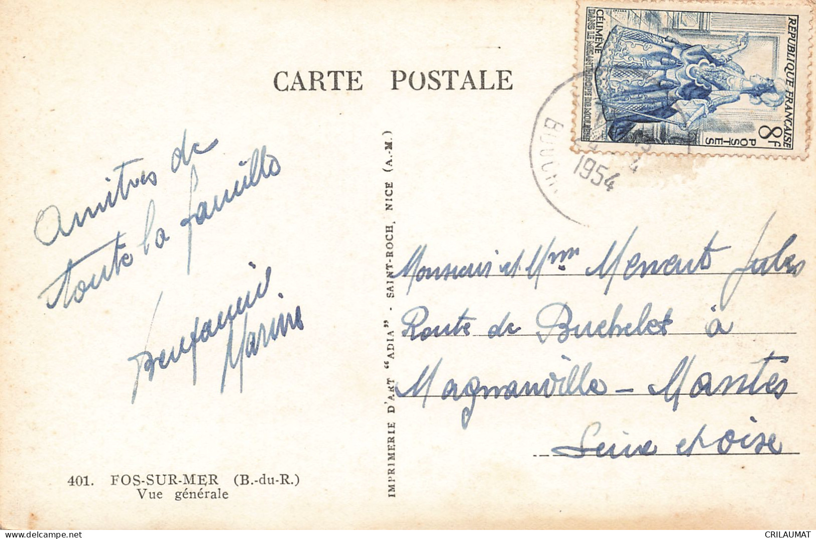 13-FOS SUR MER-N°T5276-H/0169 - Other & Unclassified
