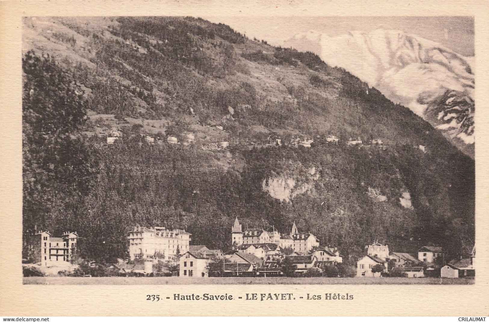 74-LE FAYET-N°T5276-H/0101 - Other & Unclassified