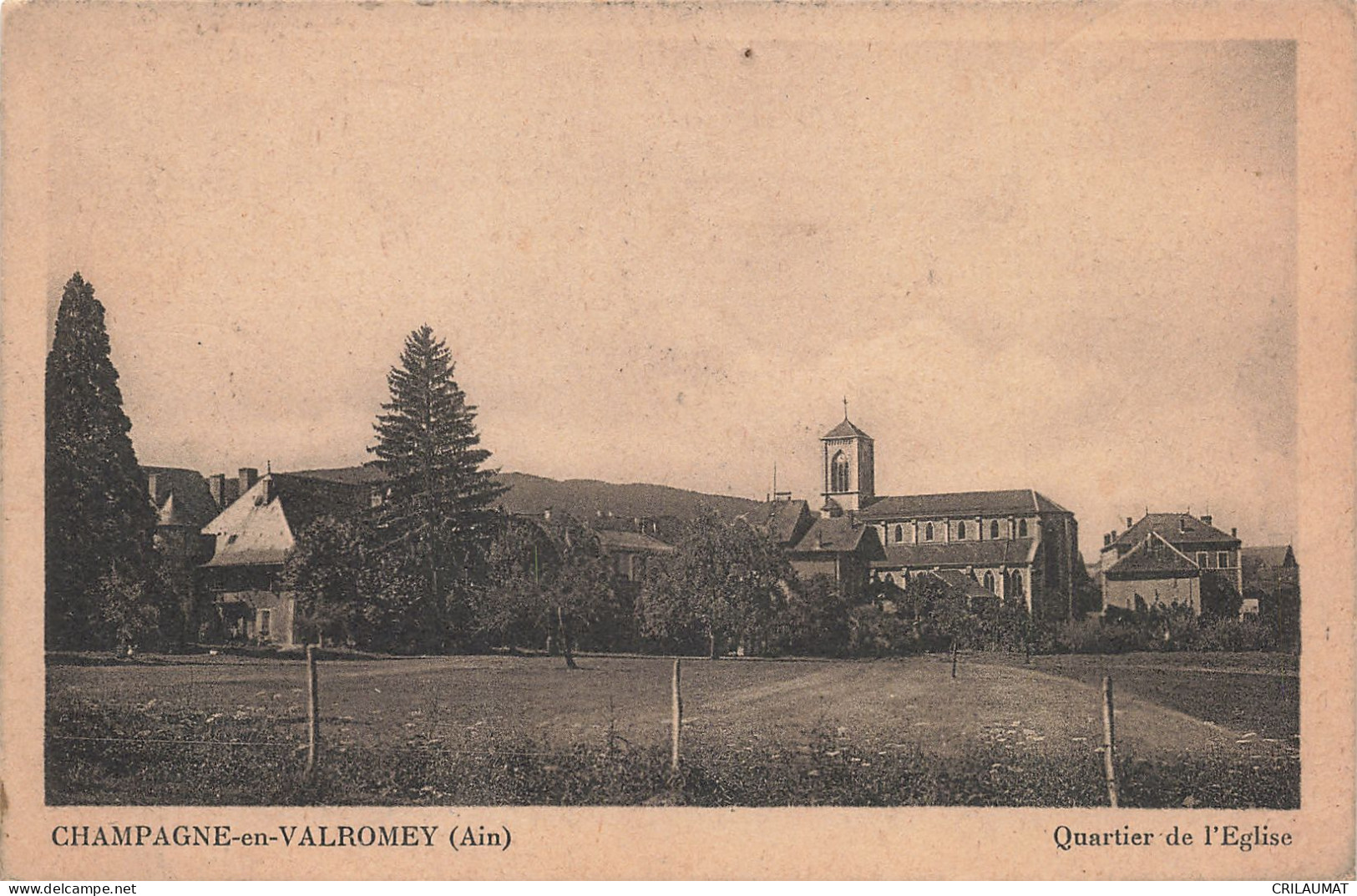 01-CHAMPAGNE EN VALROMEY-N°T5276-H/0017 - Non Classés