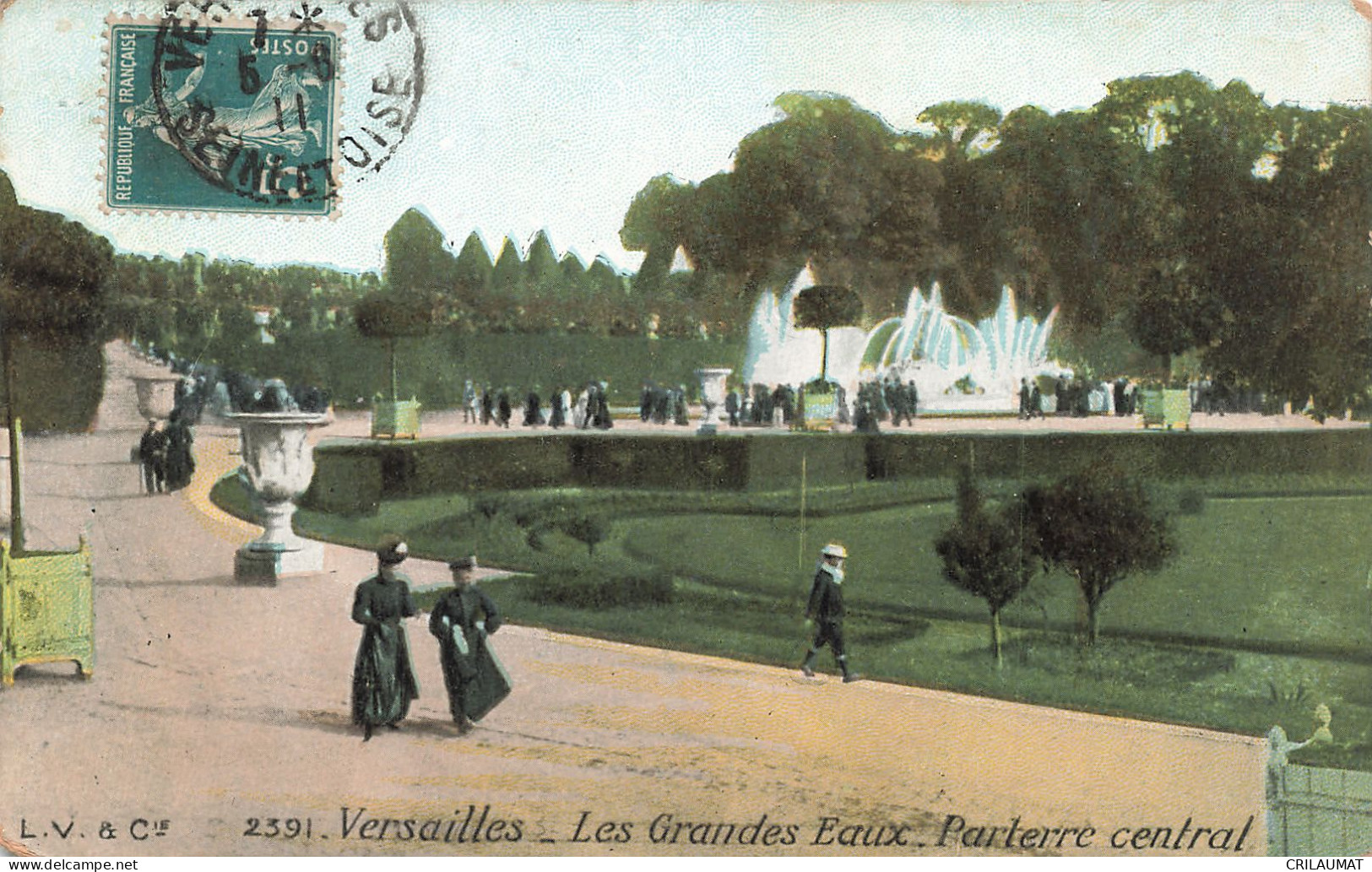 78-VERSAILLES LES GRANDES EAUX-N°T5276-G/0381 - Versailles (Castello)