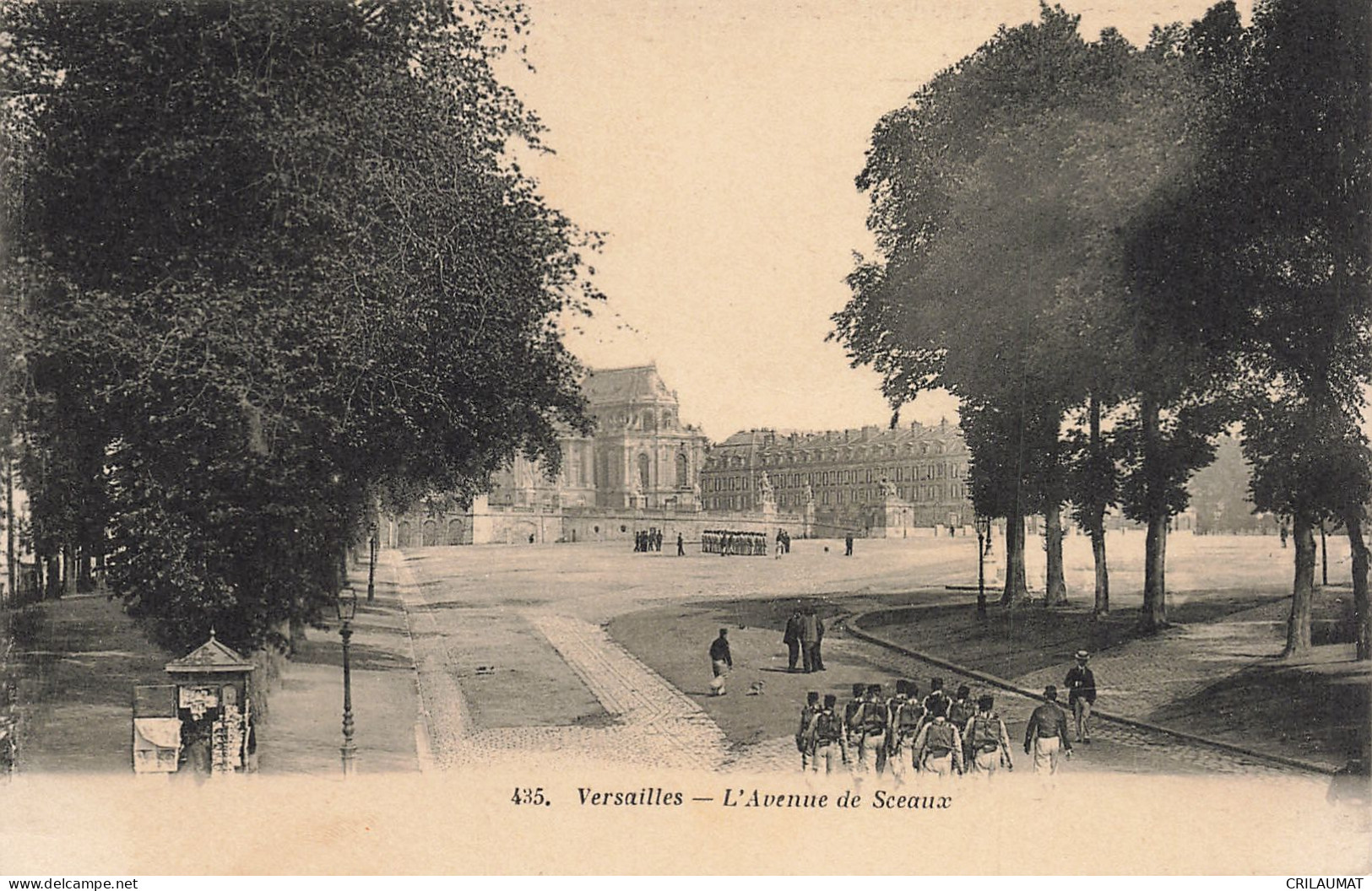 78-VERSAILLES AVENUE DE SCEAUX-N°T5276-G/0145 - Versailles (Schloß)