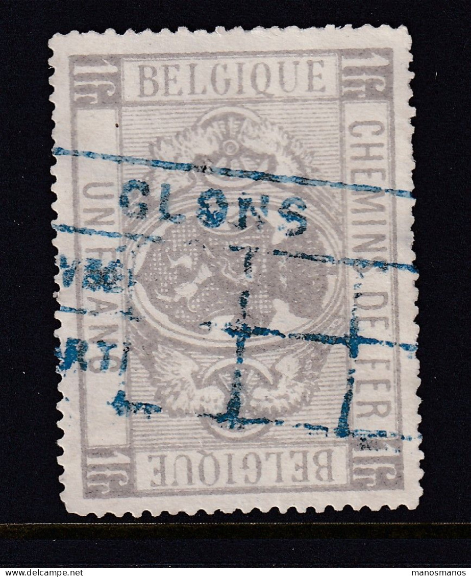 DDGG 259 -- Cie Privée Du Chemin De Fer LIEGEOIS-LIMBOURGEOIS -- Timbre TR 6 Grille Départ/Arrivée De GLONS - Autres & Non Classés