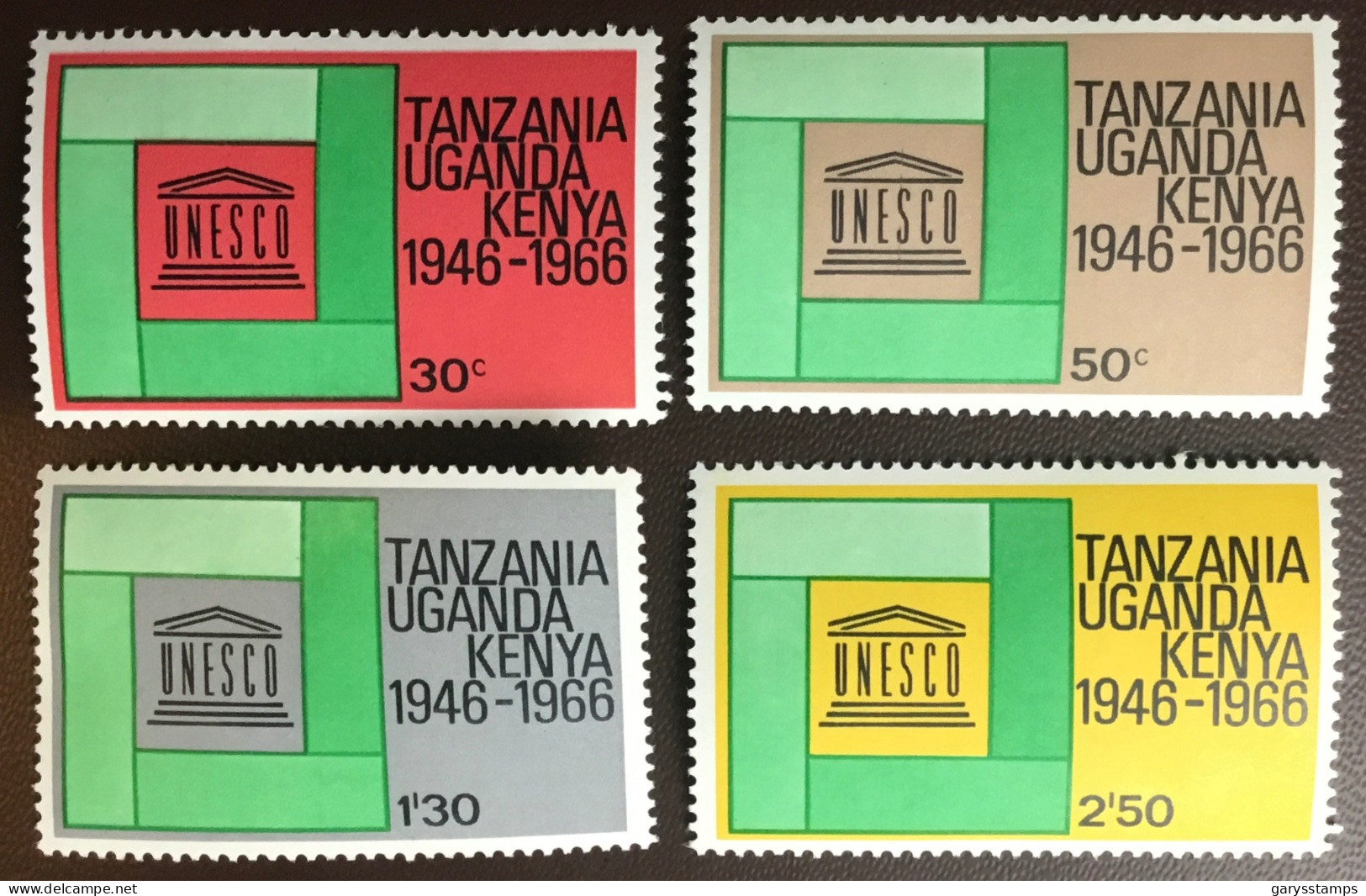 Kenya Uganda Tanzania 1966 UNESCO MNH - Kenya, Oeganda & Tanzania