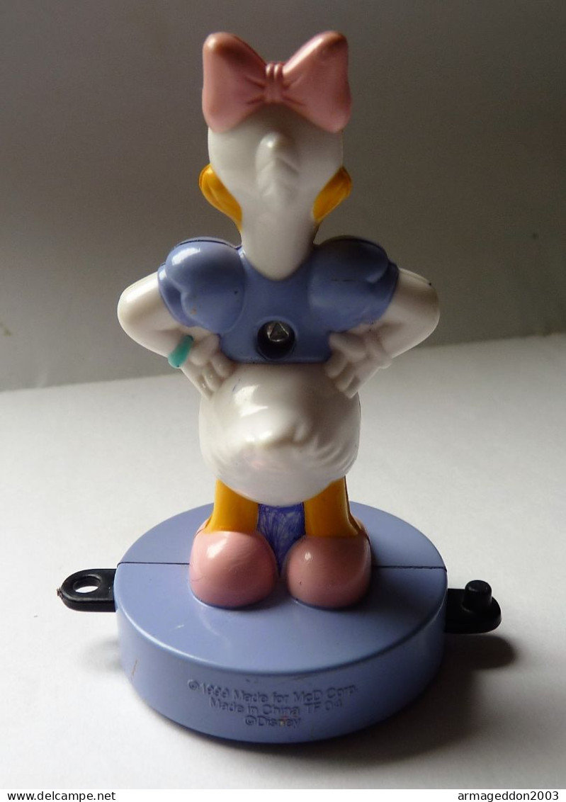 ANCIENNE FIGURINE TAMPON DAISY DISNEYLAND PARIS MCDONALD'S MCDO DISNEY 8 CM - Disney