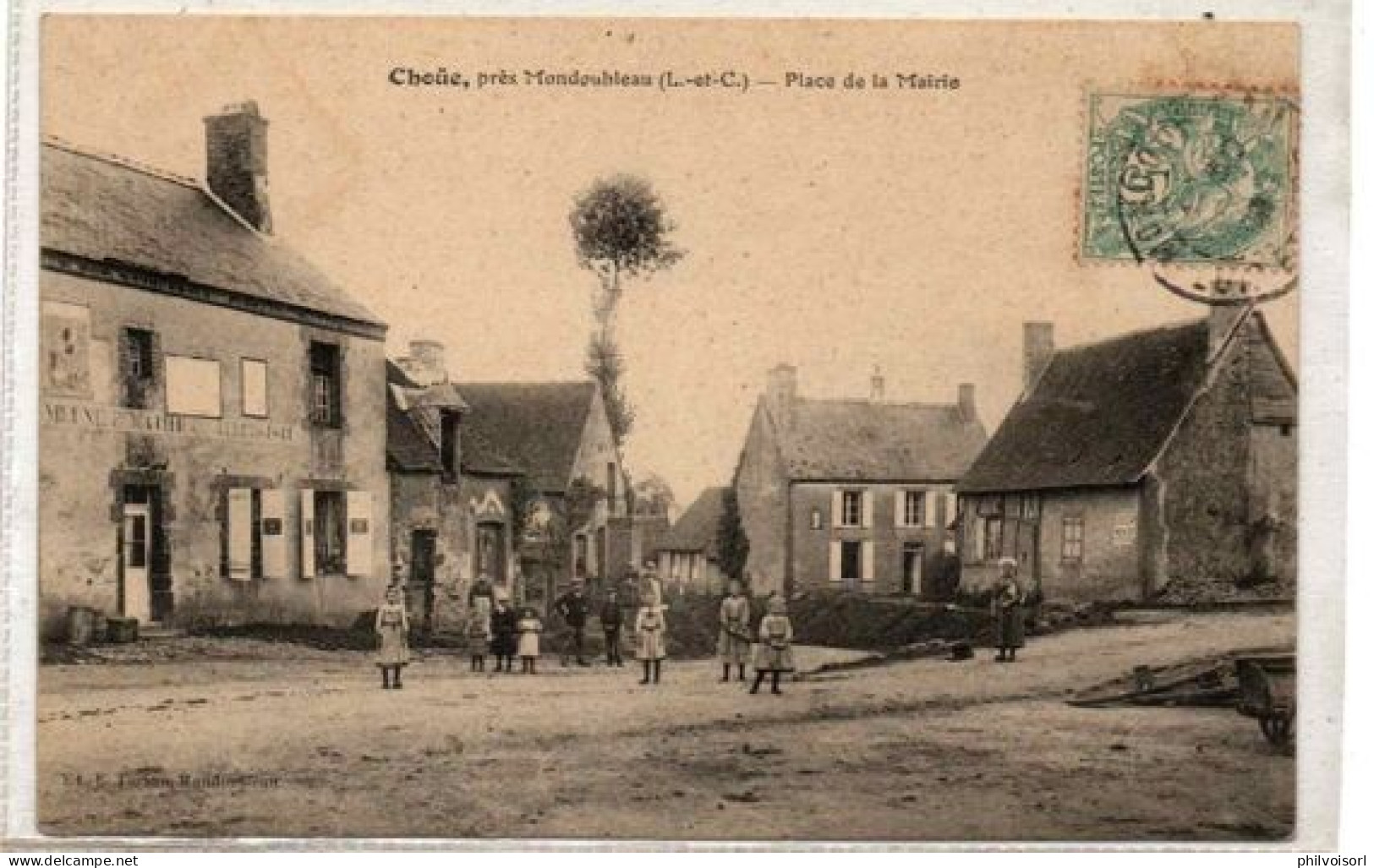 CHOUE PLACE DE LA MAIRIE TRES  ANIMEE - Sonstige & Ohne Zuordnung