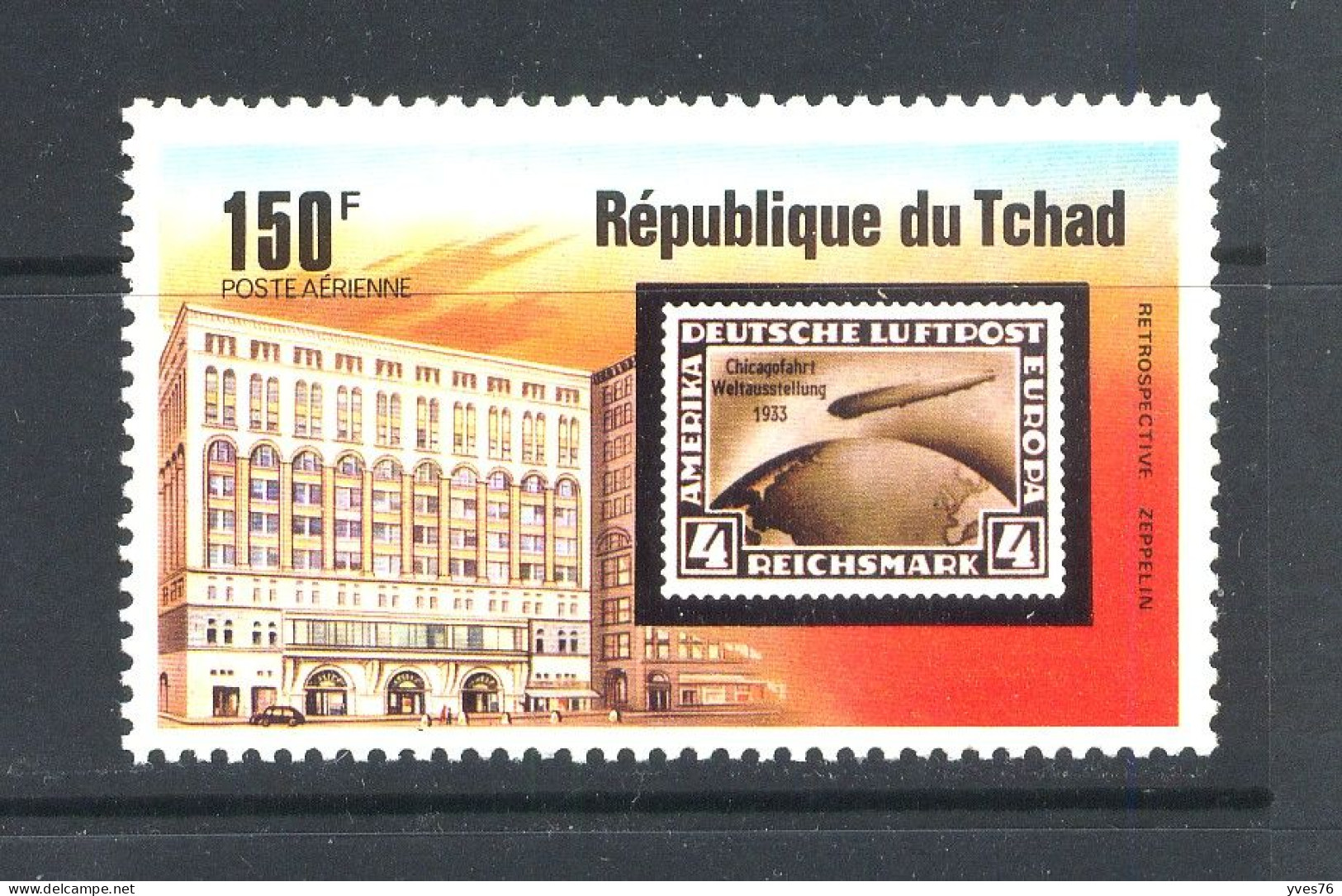 TCHAD - Y&T Poste Aérienne N° 193** - MNH - Zeppelin - Chad (1960-...)