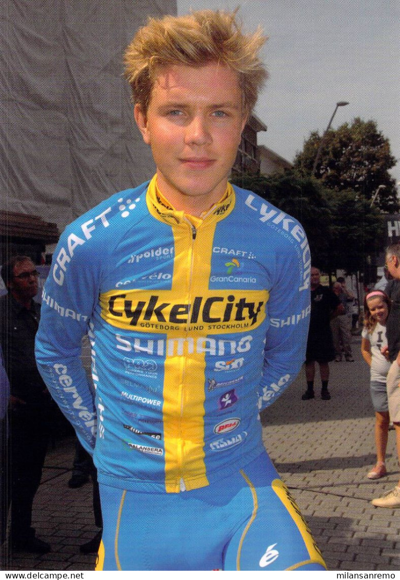 CYCLISME: CYCLISTE : SERIE COUPS DE PEDALES : JOHAN LINGREN - Cycling