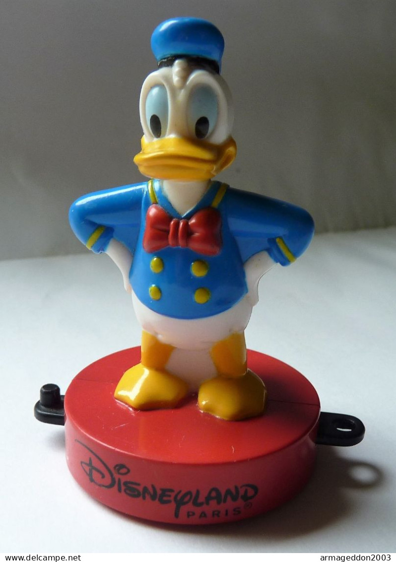 ANCIENNE FIGURINE TAMPON DONALD DISNEYLAND PARIS MCDONALD'S MCDO DISNEY 8 CM - Disney