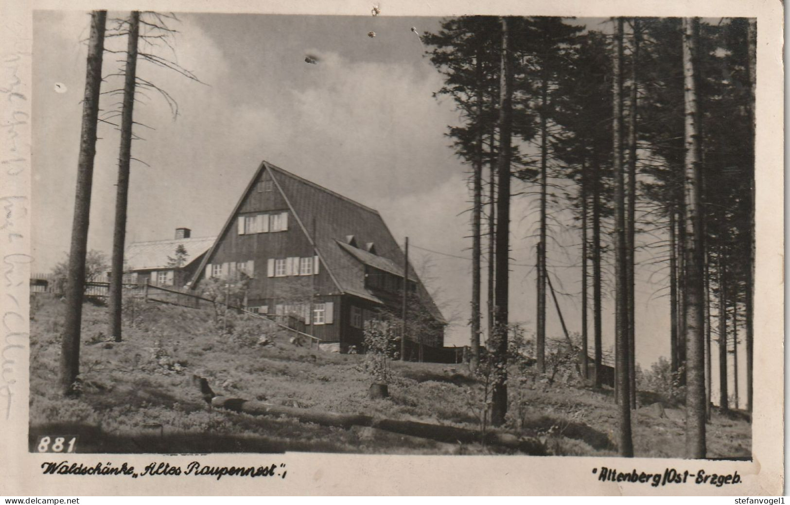 Altenberg 1951    "Altes Raupennest" - Altenberg