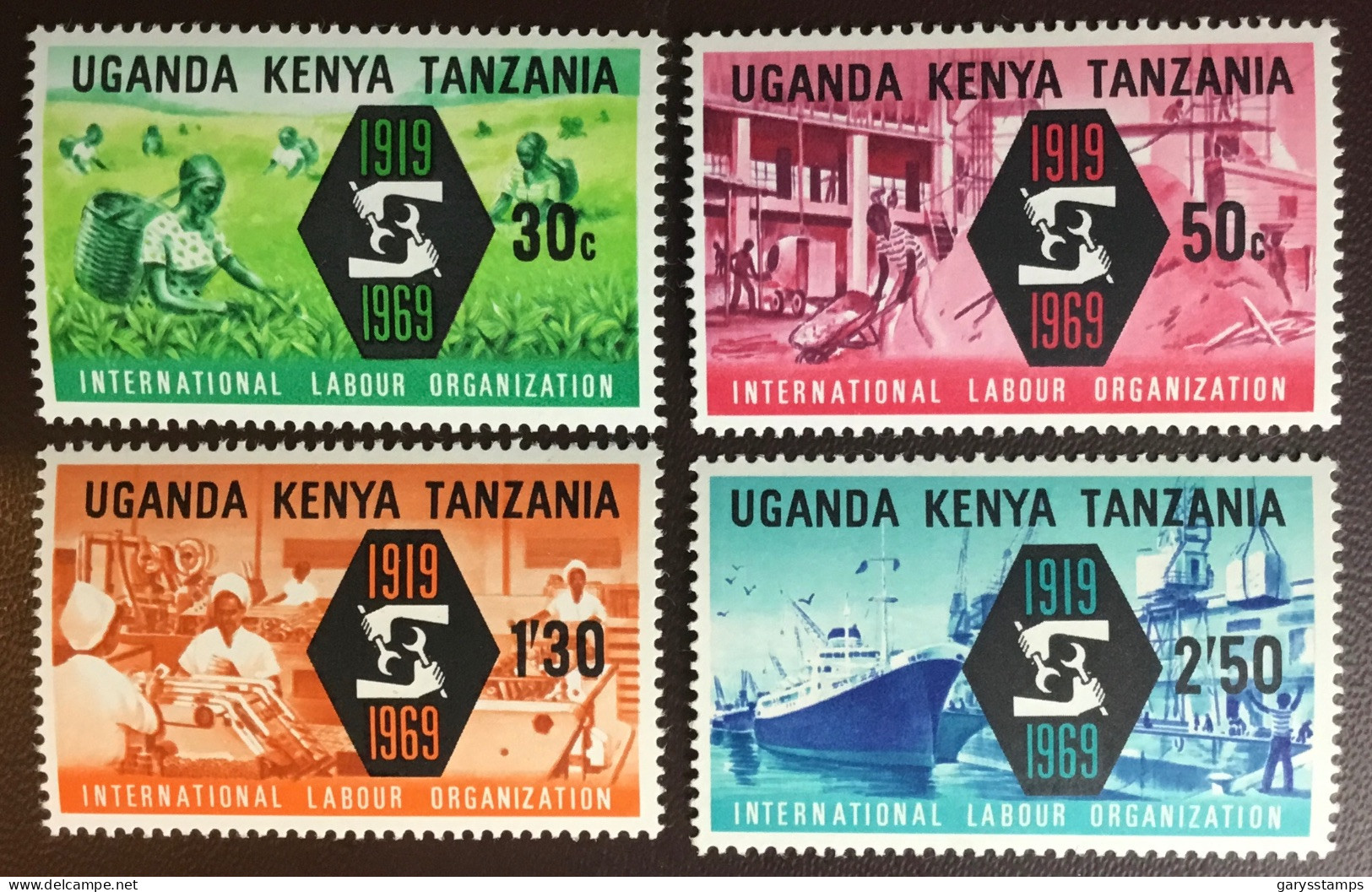 Kenya Uganda Tanzania 1969 ILO MNH - Kenya, Oeganda & Tanzania