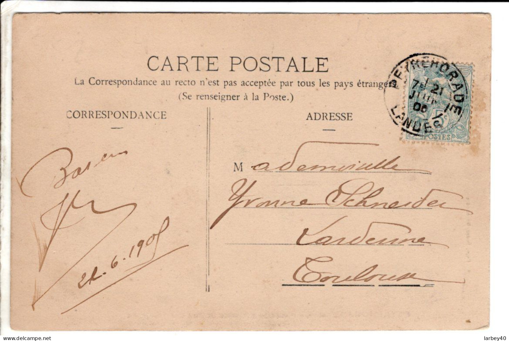 40 - Peyrehorade Passage A Niveau Et Rue Des Chapons - Cartes Postales Ancienne - Peyrehorade