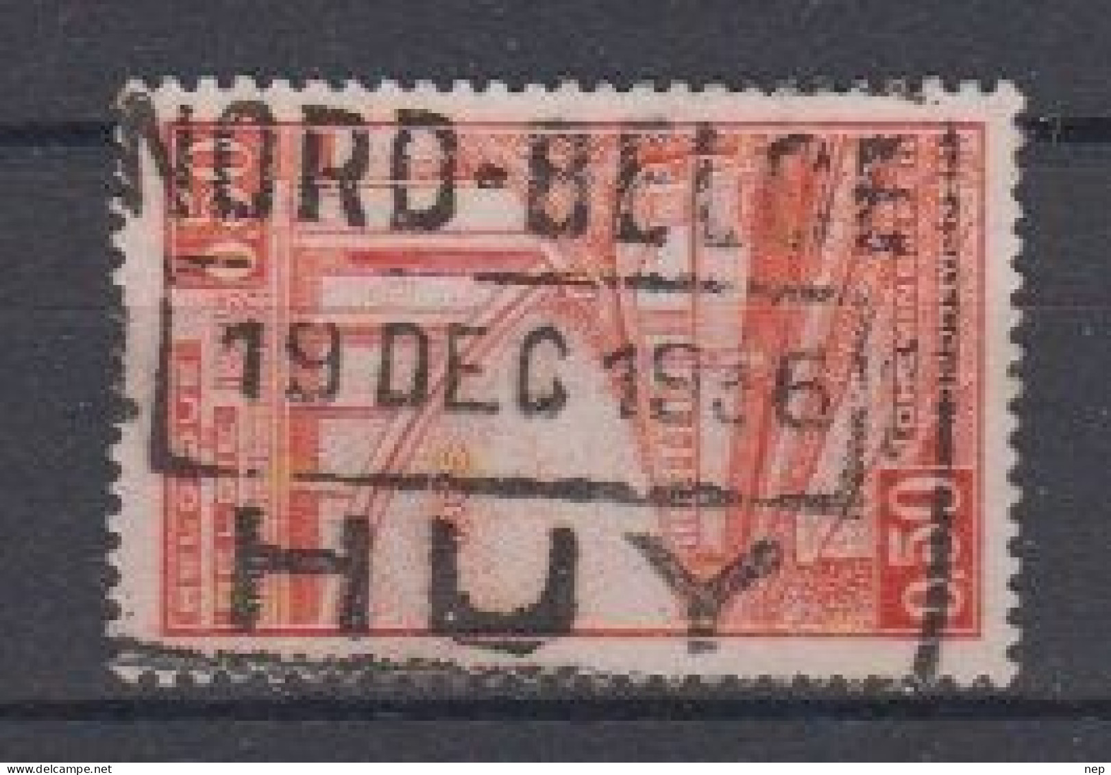 BELGIË - OBP - 1935 - TR 182 (NORD-BELGE - HUY) - Gest/Obl/Us - Nord Belge