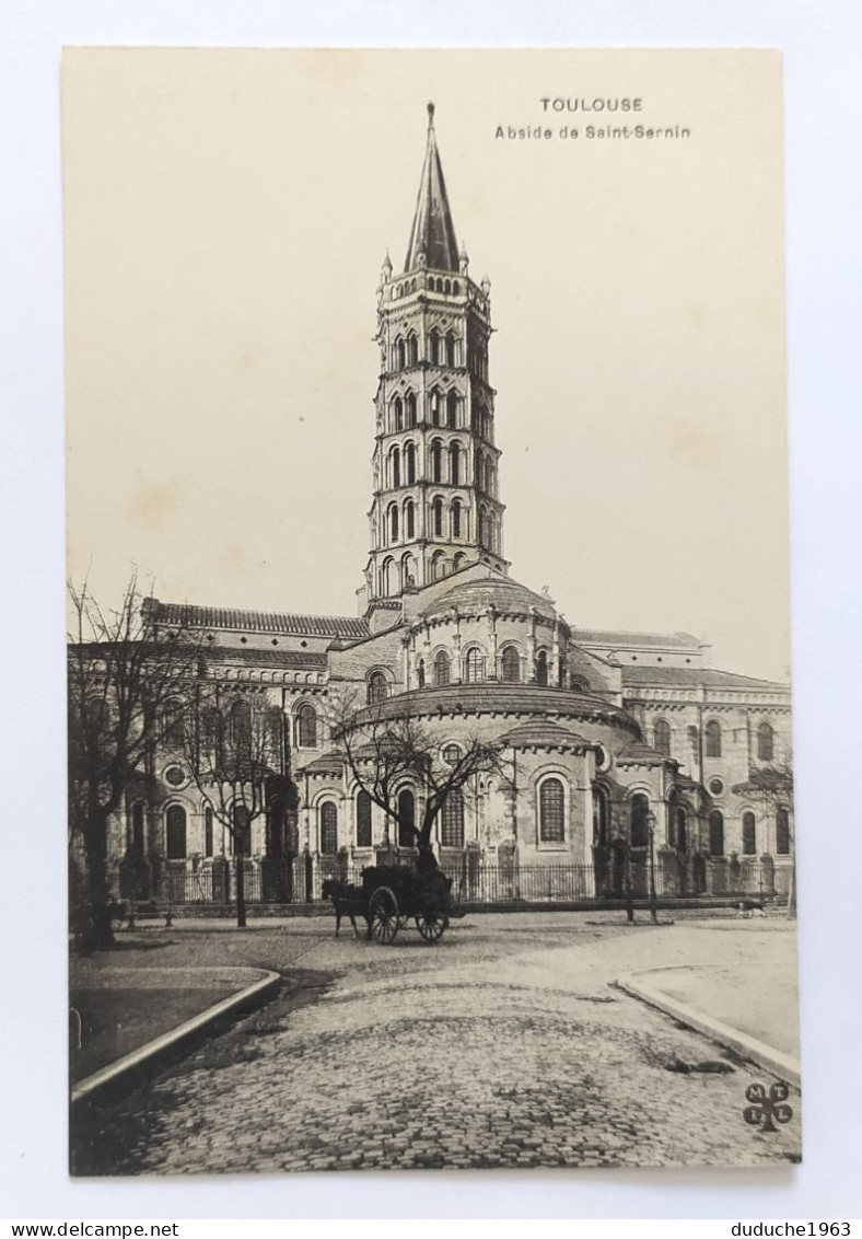 CPA - 31.Toulouse. Abside De Saint Sernin - Toulouse