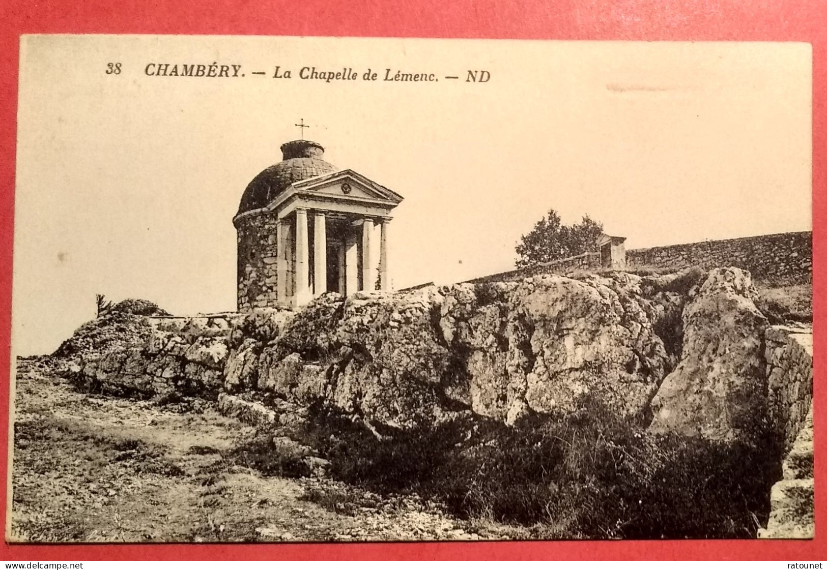 73 - SAVOIE - CHAMBERY  - CPA 38  - Chapelle De LEMENC  -  éd  ND - Chambery