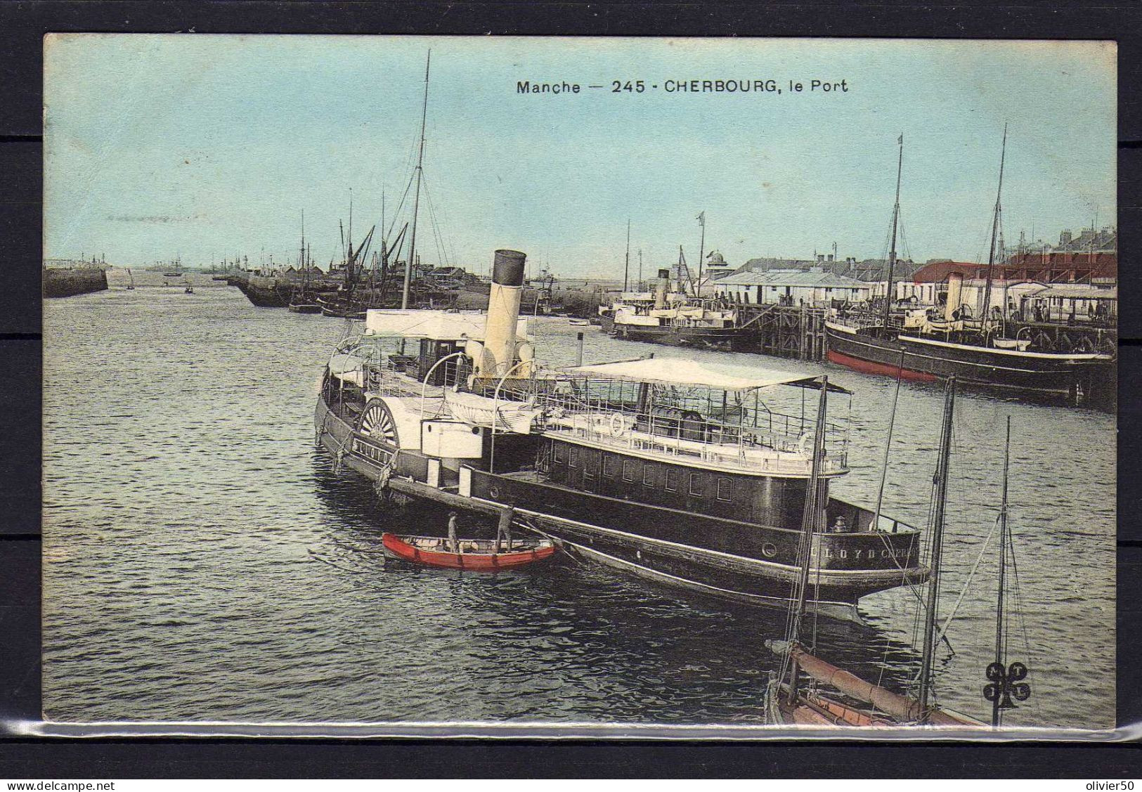 Manche - Cherbourg - Le Port  - Bateau A Aube - Cherbourg