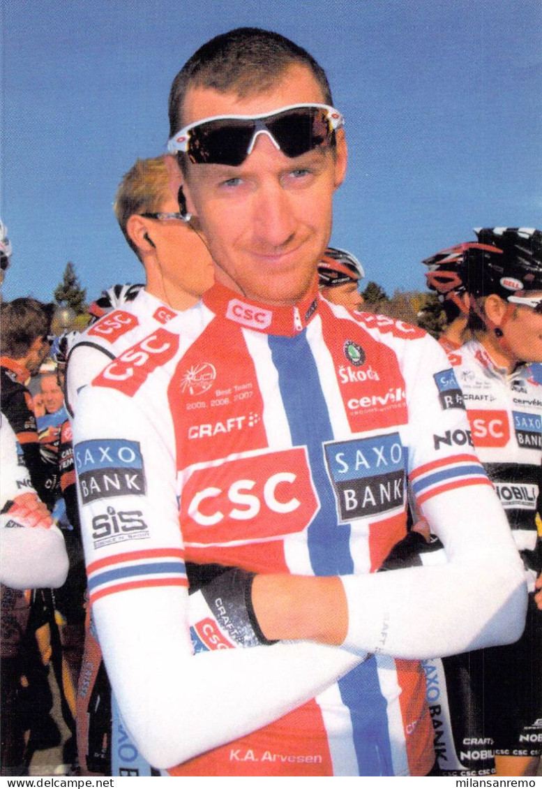 CYCLISME: CYCLISTE : SERIE COUPS DE PEDALES : KURT ASLE ARVESEN - Radsport