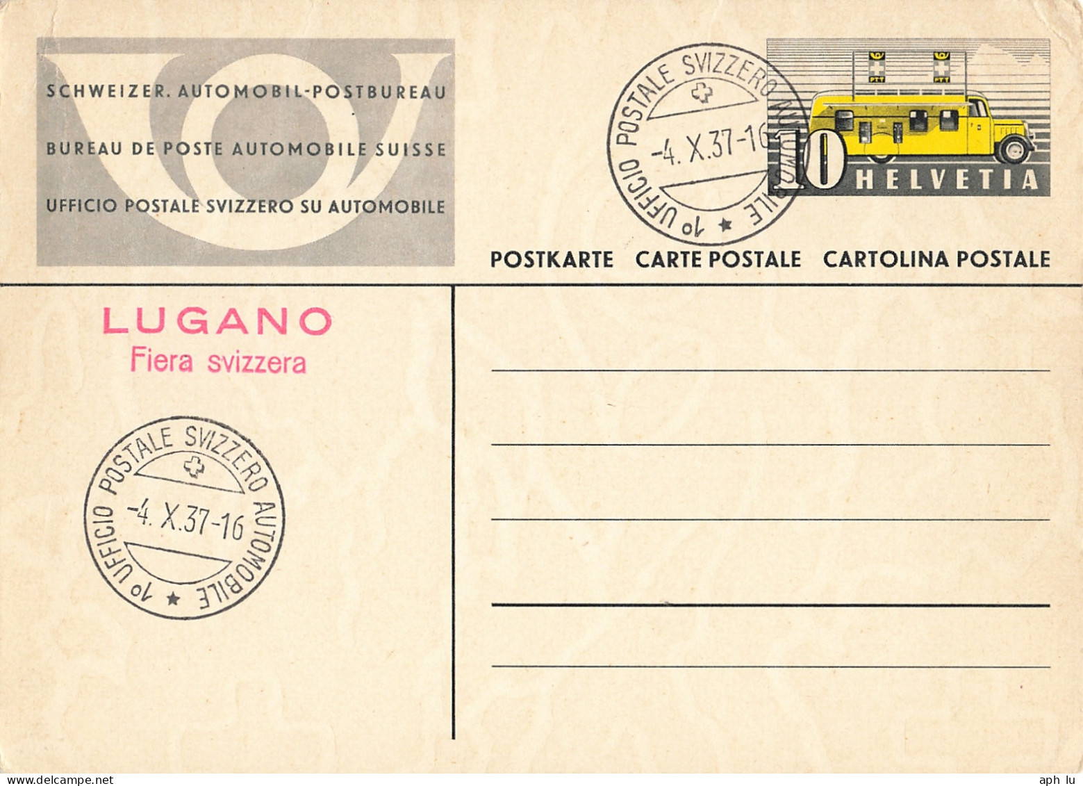 Postkarte  (ad3986) - Stamped Stationery