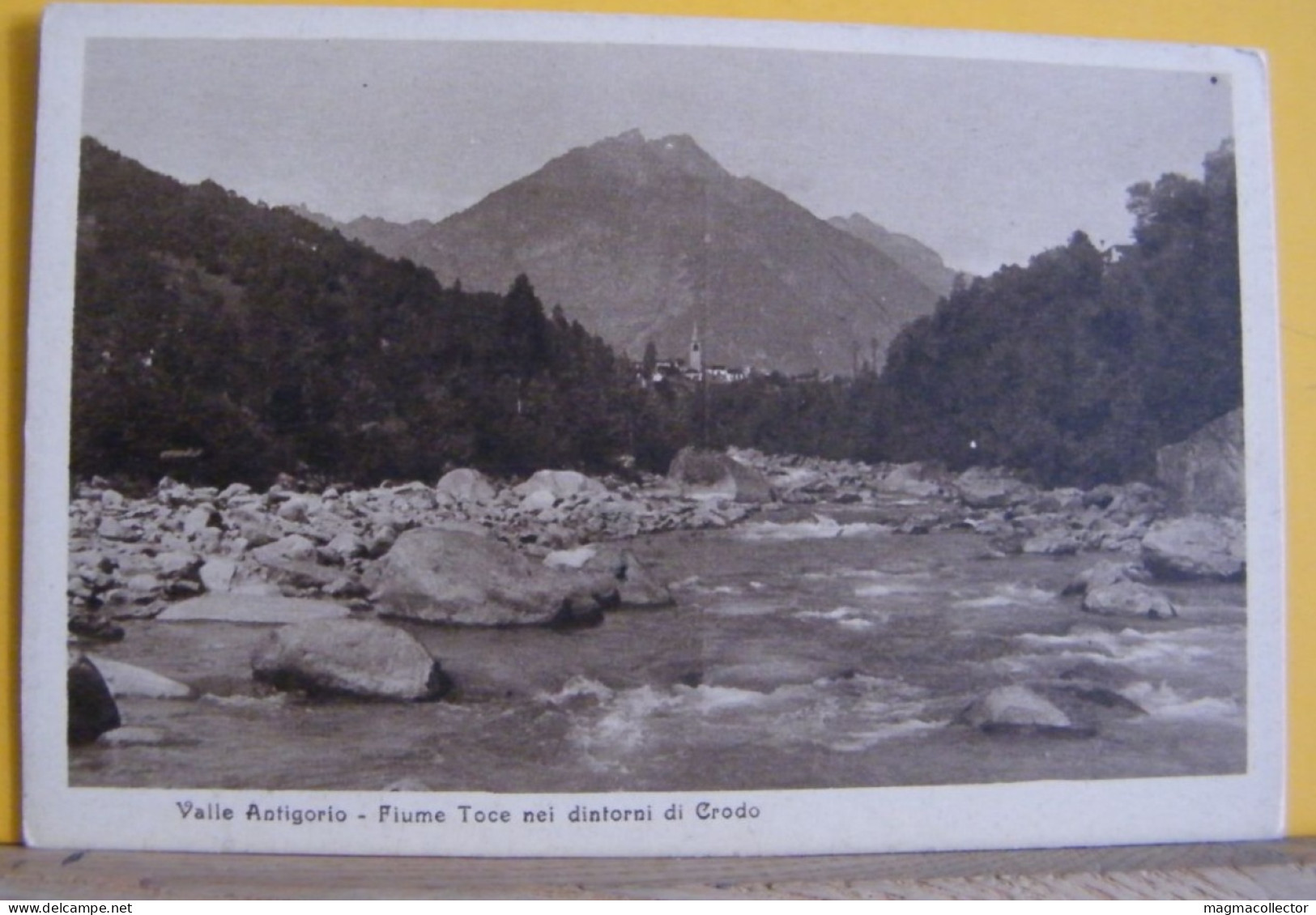 (VAL2) VALLE ANTIGORIO - FIUME TOCE NEI DINTORNI DI CRODO - NON VIAGGIATA - Autres & Non Classés