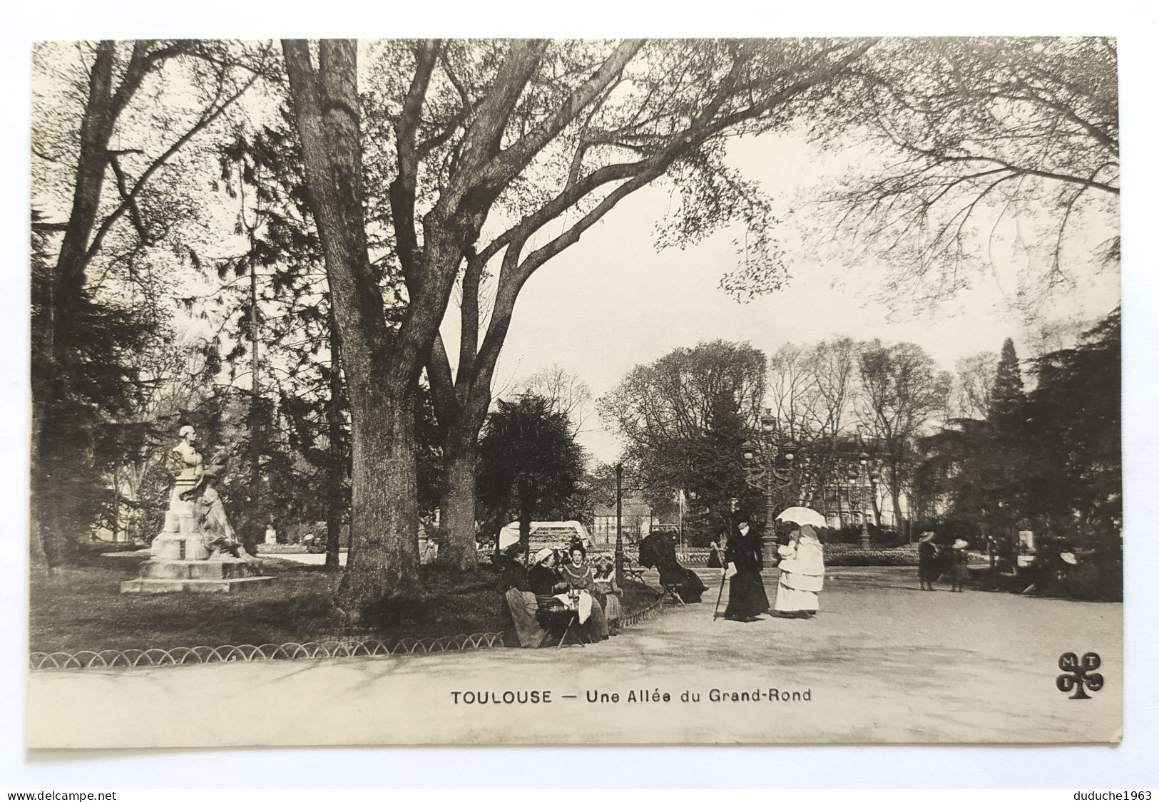 CPA - 31.Toulouse. Une Allée Du Grand-Rond - Toulouse