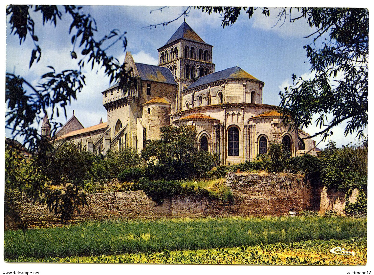 Saint-Jouin-de-Marnes - Église Abbatiale - Abside Et Clocher Sud-Est - Saint Jouin De Marnes