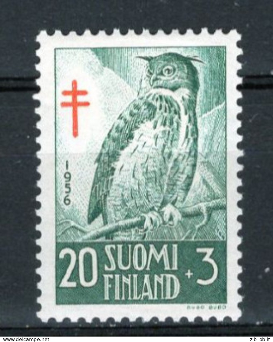 (alm10) FINLANDE CROIX ROUGE Oiseaux Hiboux - Owls